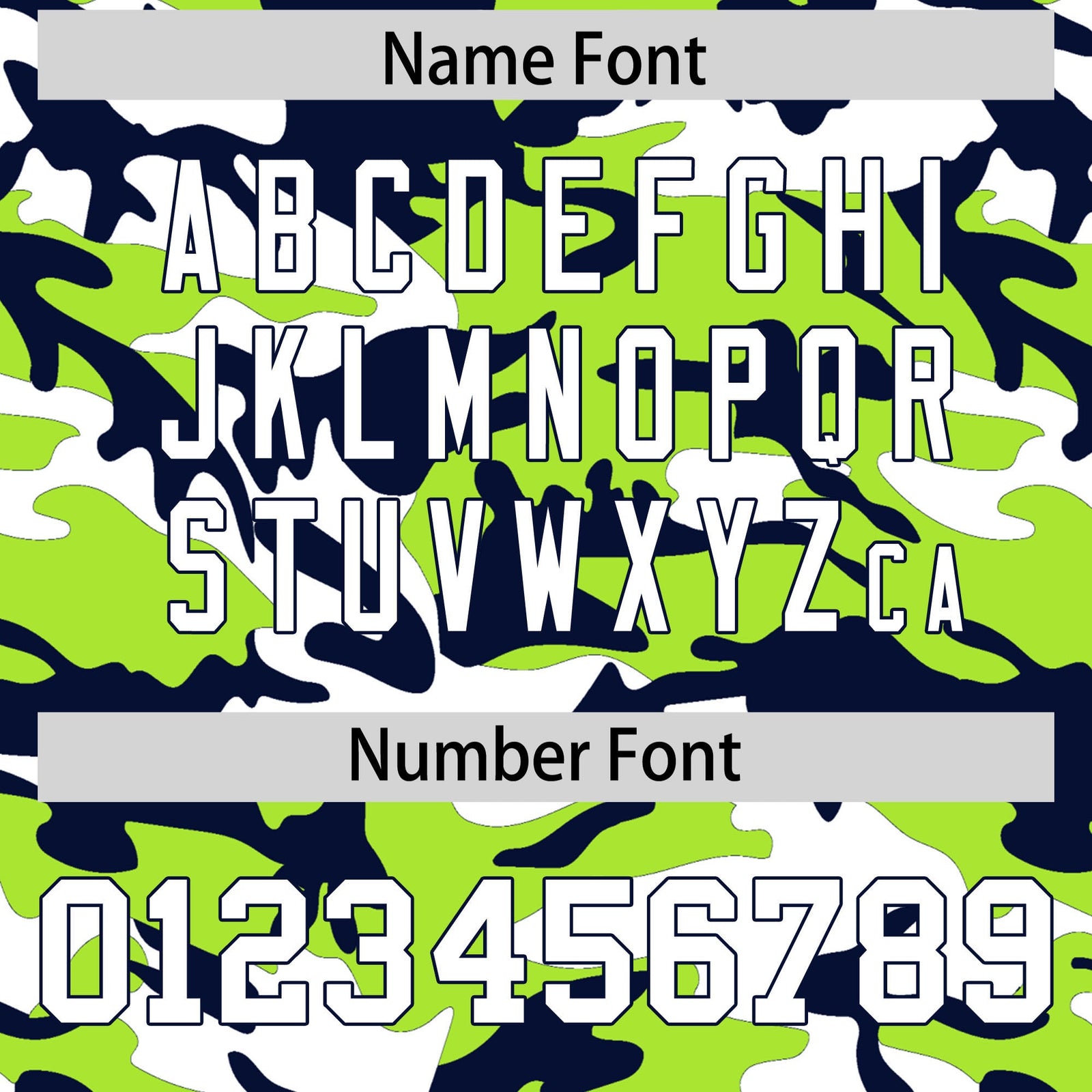 Custom Neon Green Navy White Camo Gradient Fashion Baseball Jersey | Perfect for Training,Sublimation Printed & Stitched,Add Name and Numbern,Perfect for Teams | KXKSHOP