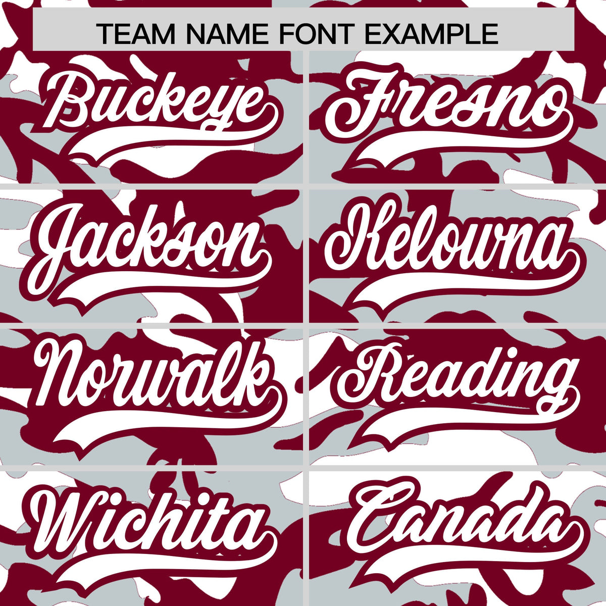 Custom Silver Crimson White Camo Gradient Fashion Baseball Jersey | Perfect for Training,Sublimation Printed &amp; Stitched,Add Name and Numbern,Perfect for Teams | KXKSHOP