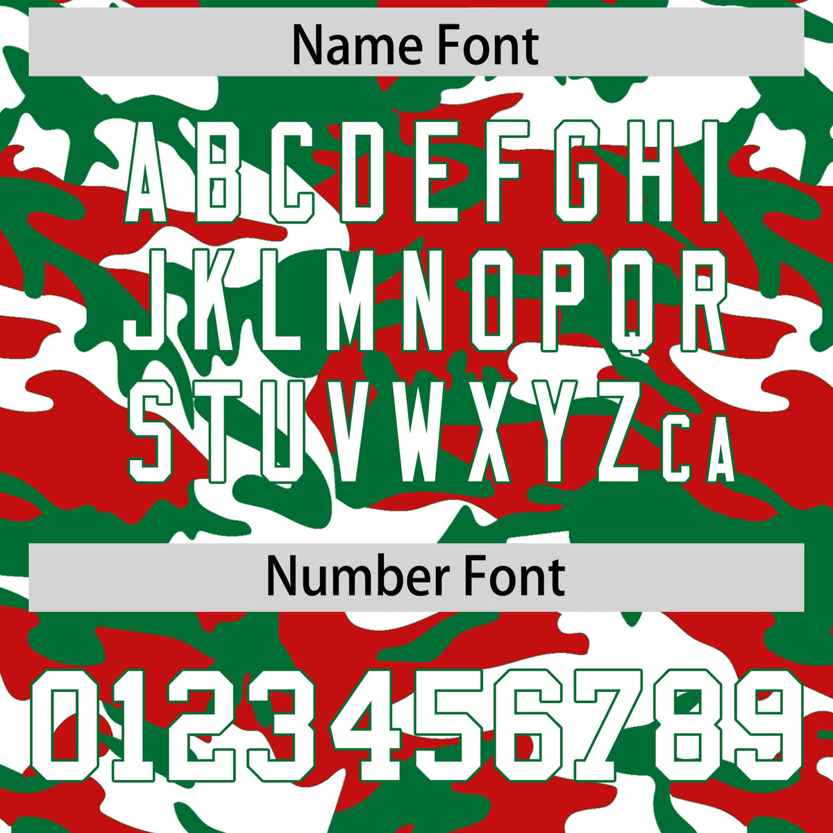 Custom Red Kelly Green White Camo Gradient Fashion Baseball Jersey | Perfect for Training,Sublimation Printed &amp; Stitched,Add Name and Numbern,Perfect for Teams | KXKSHOP