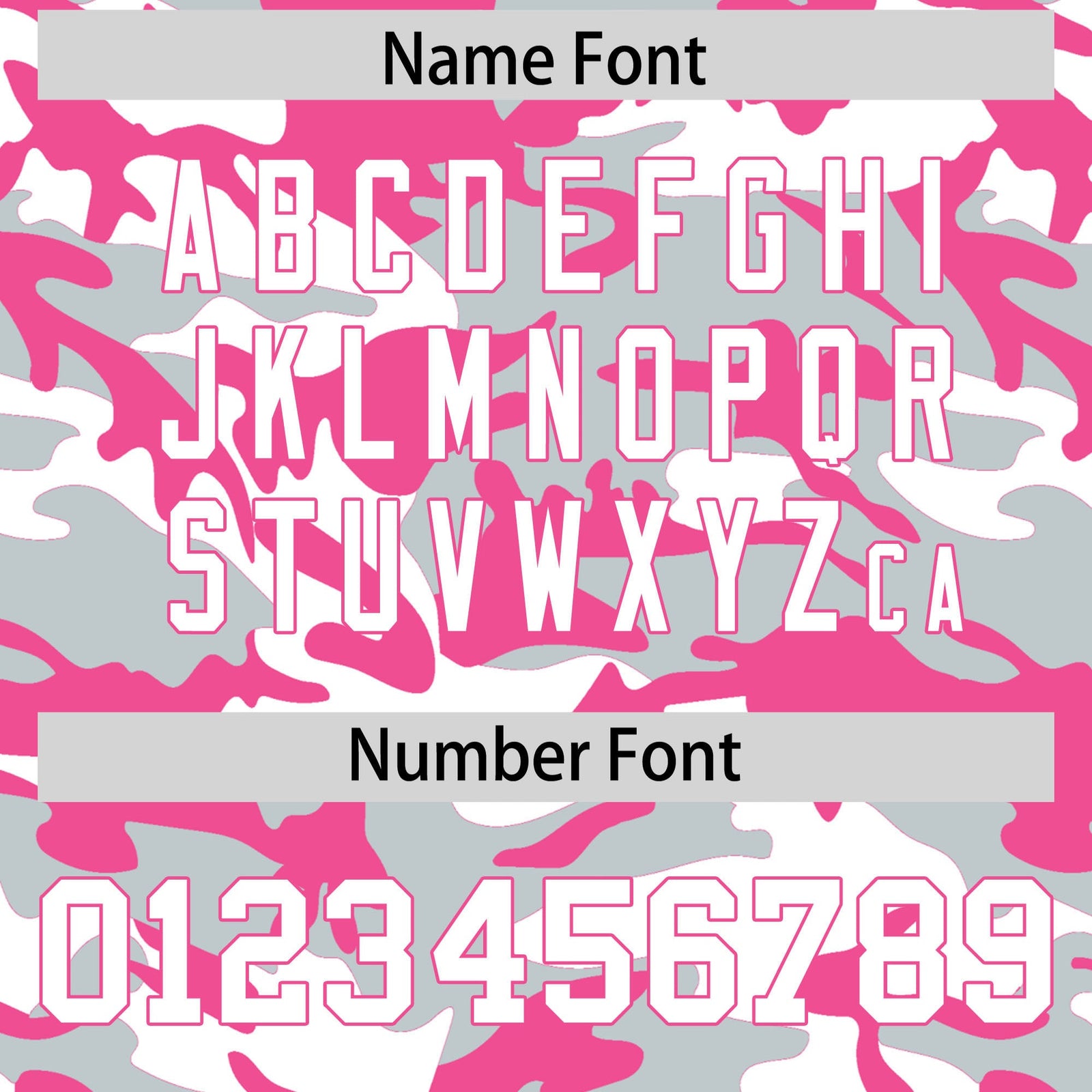 Custom Silver White Pink Camo Gradient Fashion Baseball Jersey | Perfect for Training,Sublimation Printed & Stitched,Add Name and Numbern,Perfect for Teams | KXKSHOP