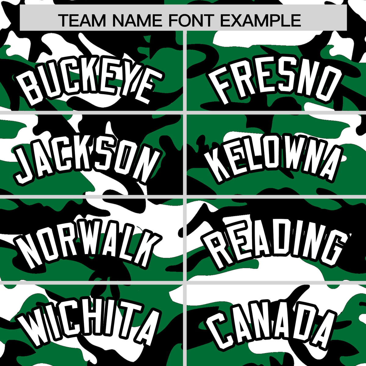 Custom Kelly Green White Black Camo Gradient Fashion Baseball Jersey | Perfect for Training,Sublimation Printed &amp; Stitched,Add Name and Numbern,Perfect for Teams | KXKSHOP
