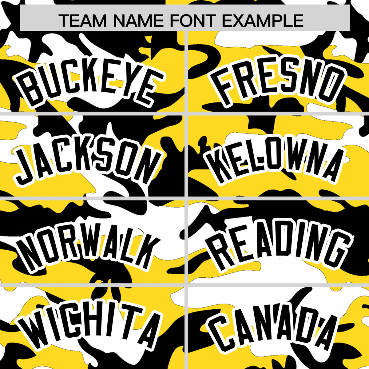 Custom Gold Black White Camo Gradient Fashion Baseball Jersey | Perfect for Training,Sublimation Printed &amp; Stitched,Add Name and Numbern,Perfect for Teams | KXKSHOP