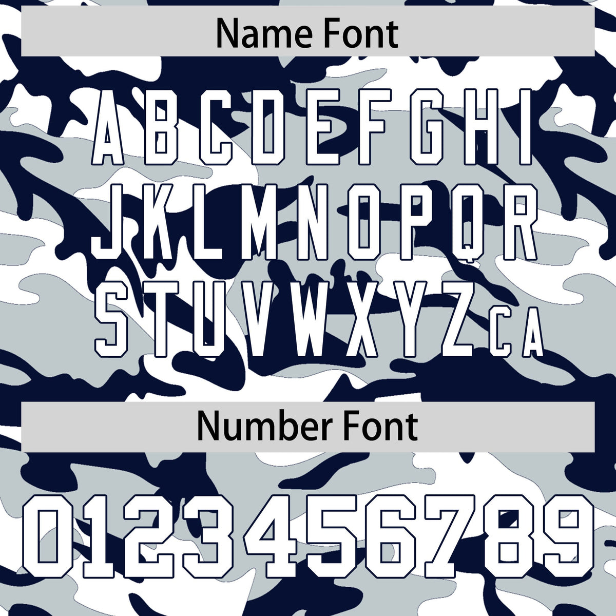 Custom Silver Navy White Camo Gradient Fashion Baseball Jersey | Perfect for Training,Sublimation Printed &amp; Stitched,Add Name and Numbern,Perfect for Teams | KXKSHOP
