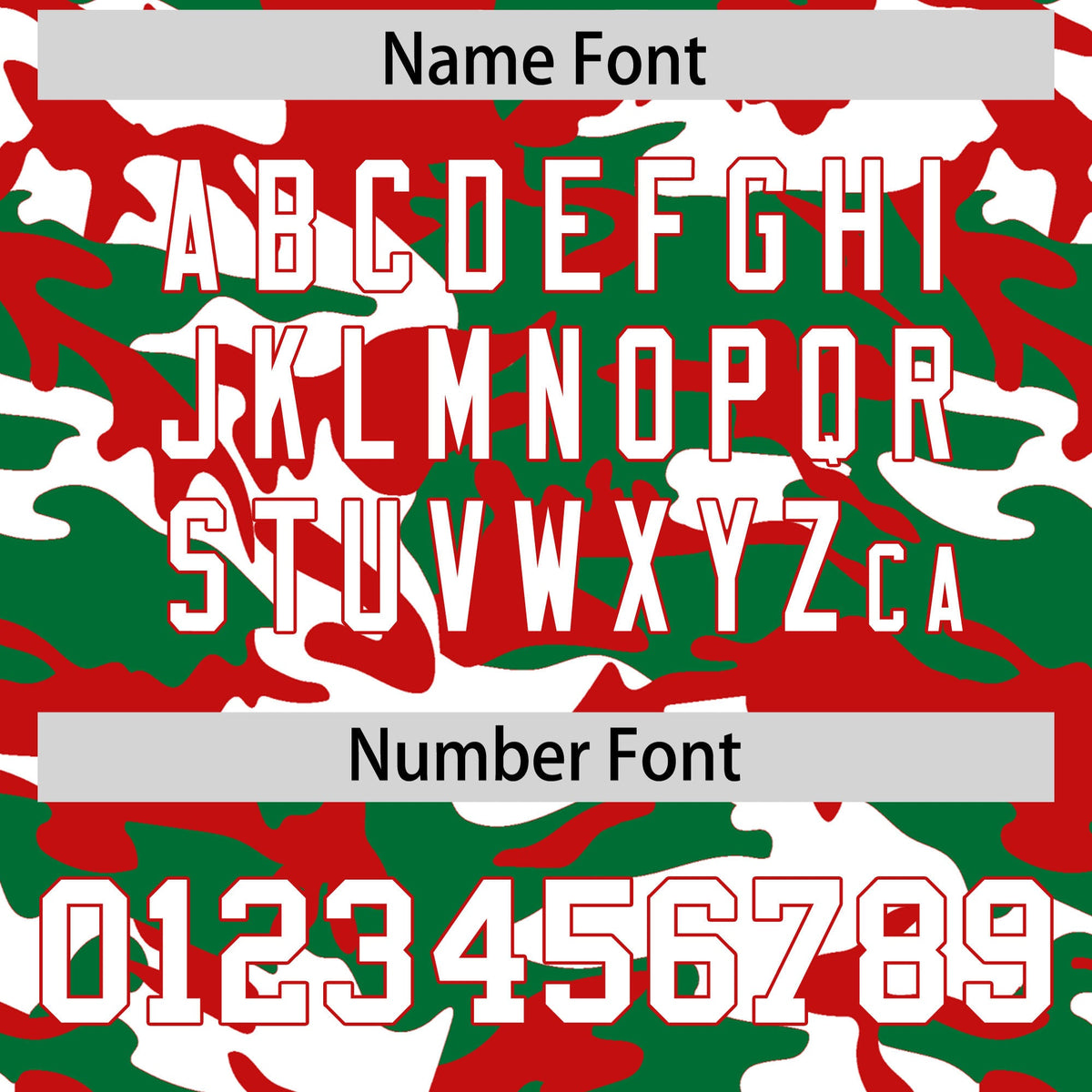 Custom Kelly Green Red White Camo Gradient Fashion Baseball Jersey | Perfect for Training,Sublimation Printed &amp; Stitched,Add Name and Numbern,Perfect for Teams | KXKSHOP