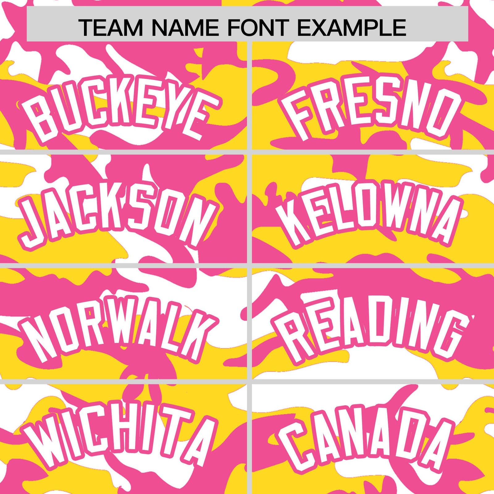 Custom Gold Pink White Camo Gradient Fashion Baseball Jersey | Perfect for Training,Sublimation Printed & Stitched,Add Name and Numbern,Perfect for Teams | KXKSHOP