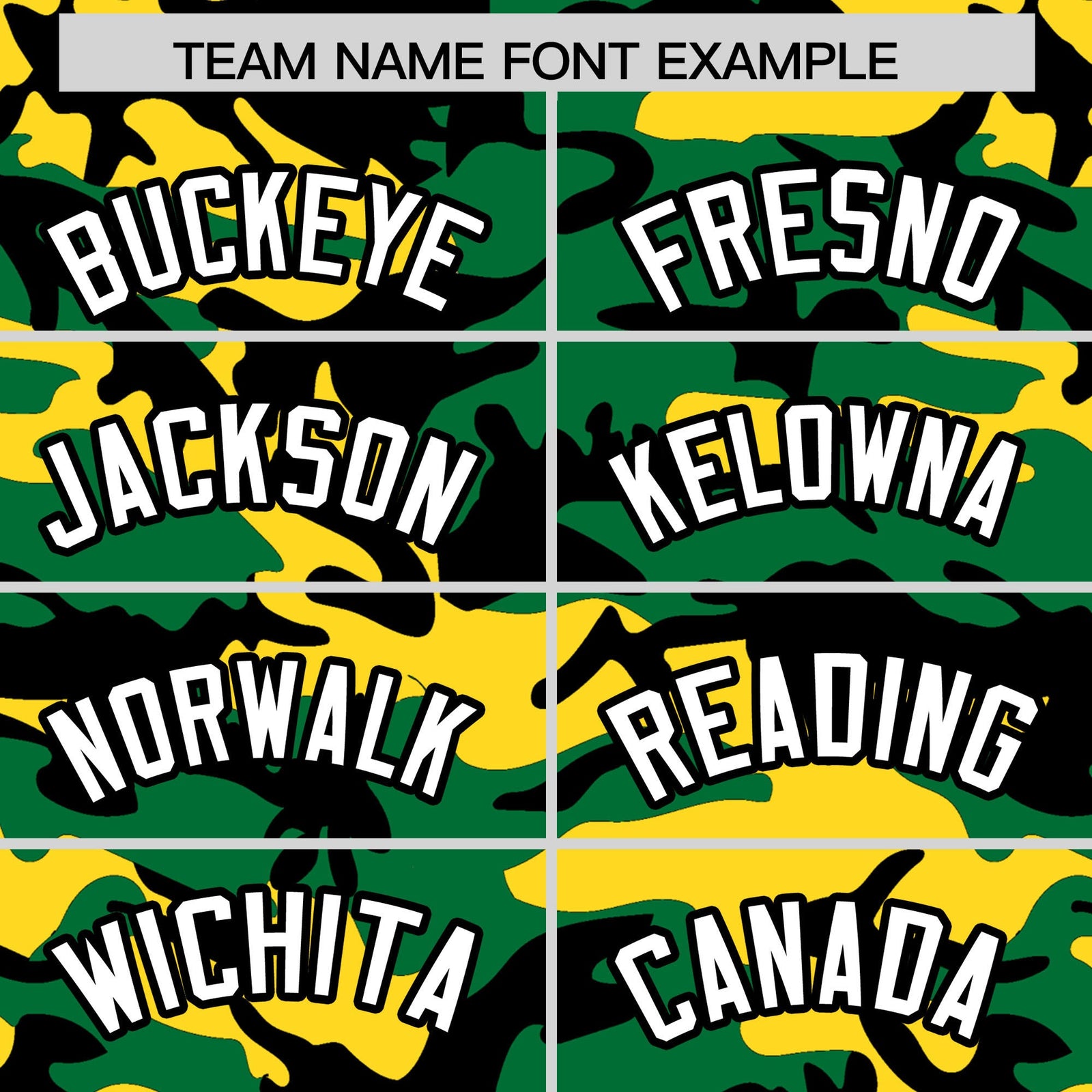 Custom Kelly Green Gold Black Camo Gradient Fashion Baseball Jersey | Perfect for Training,Sublimation Printed & Stitched,Add Name and Numbern,Perfect for Teams | KXKSHOP