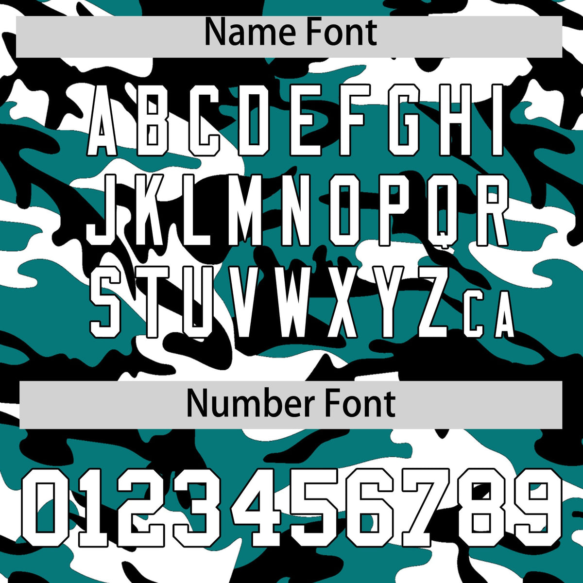 Custom Teal Black White Camo Gradient Fashion Baseball Jersey | Perfect for Training,Sublimation Printed &amp; Stitched,Add Name and Numbern,Perfect for Teams | KXKSHOP