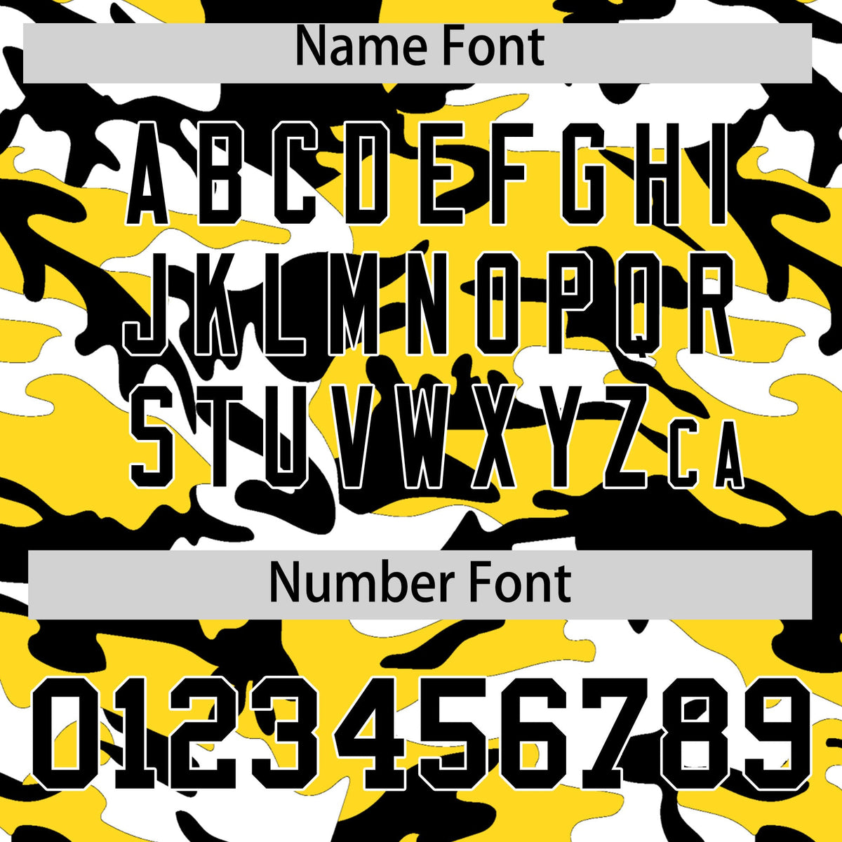 Custom Gold Black White Camo Gradient Fashion Baseball Jersey | Perfect for Training,Sublimation Printed &amp; Stitched,Add Name and Numbern,Perfect for Teams | KXKSHOP
