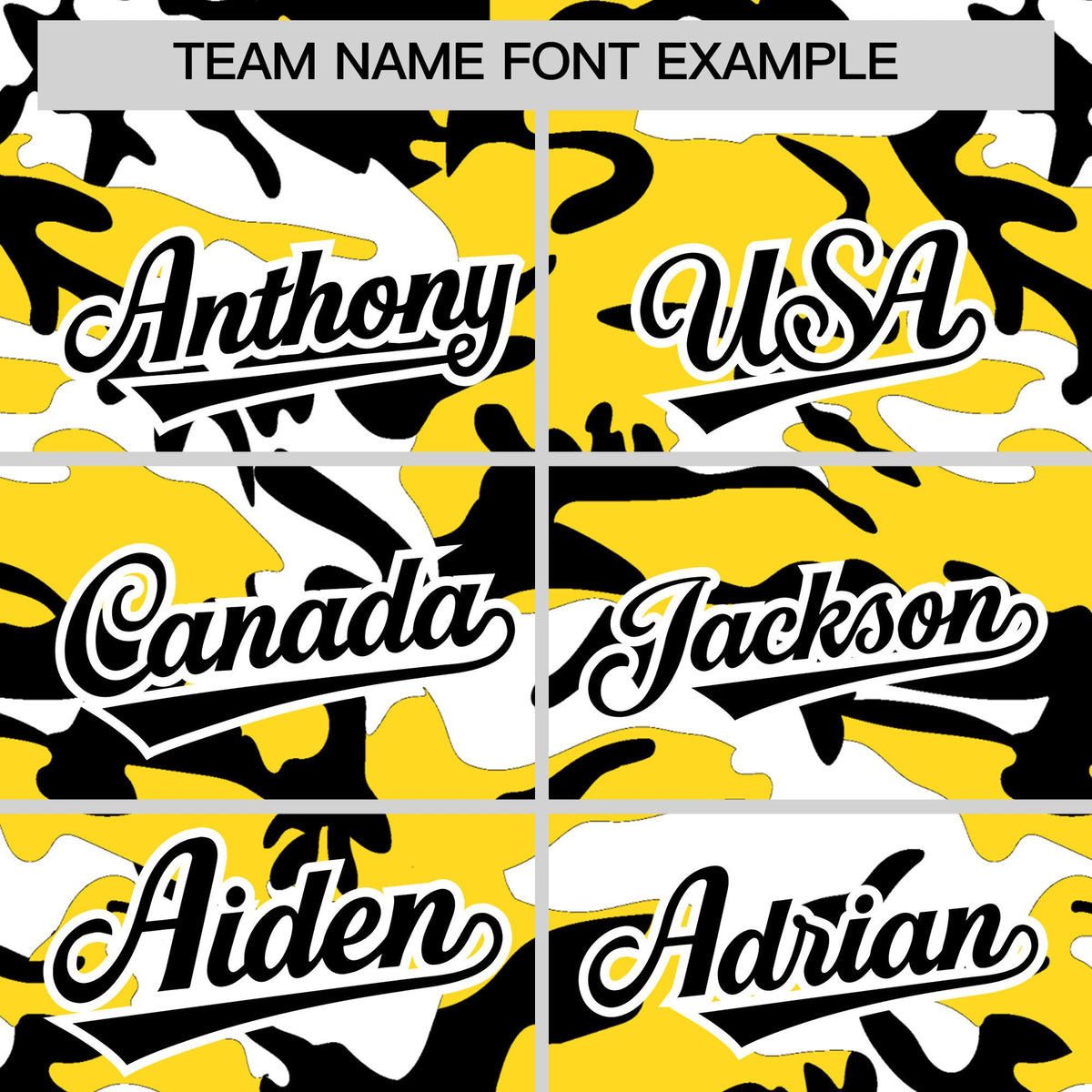 Custom Gold Black White Camo Gradient Fashion Baseball Jersey | Perfect for Training,Sublimation Printed &amp; Stitched,Add Name and Numbern,Perfect for Teams | KXKSHOP