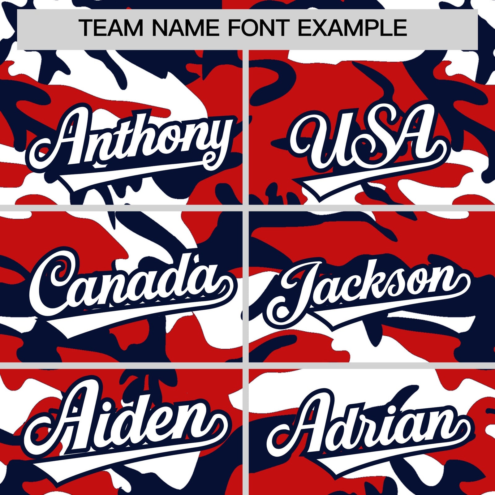 Custom Red White Navy Camo Gradient Fashion Baseball Jersey | Perfect for Training,Sublimation Printed & Stitched,Add Name and Numbern,Perfect for Teams | KXKSHOP
