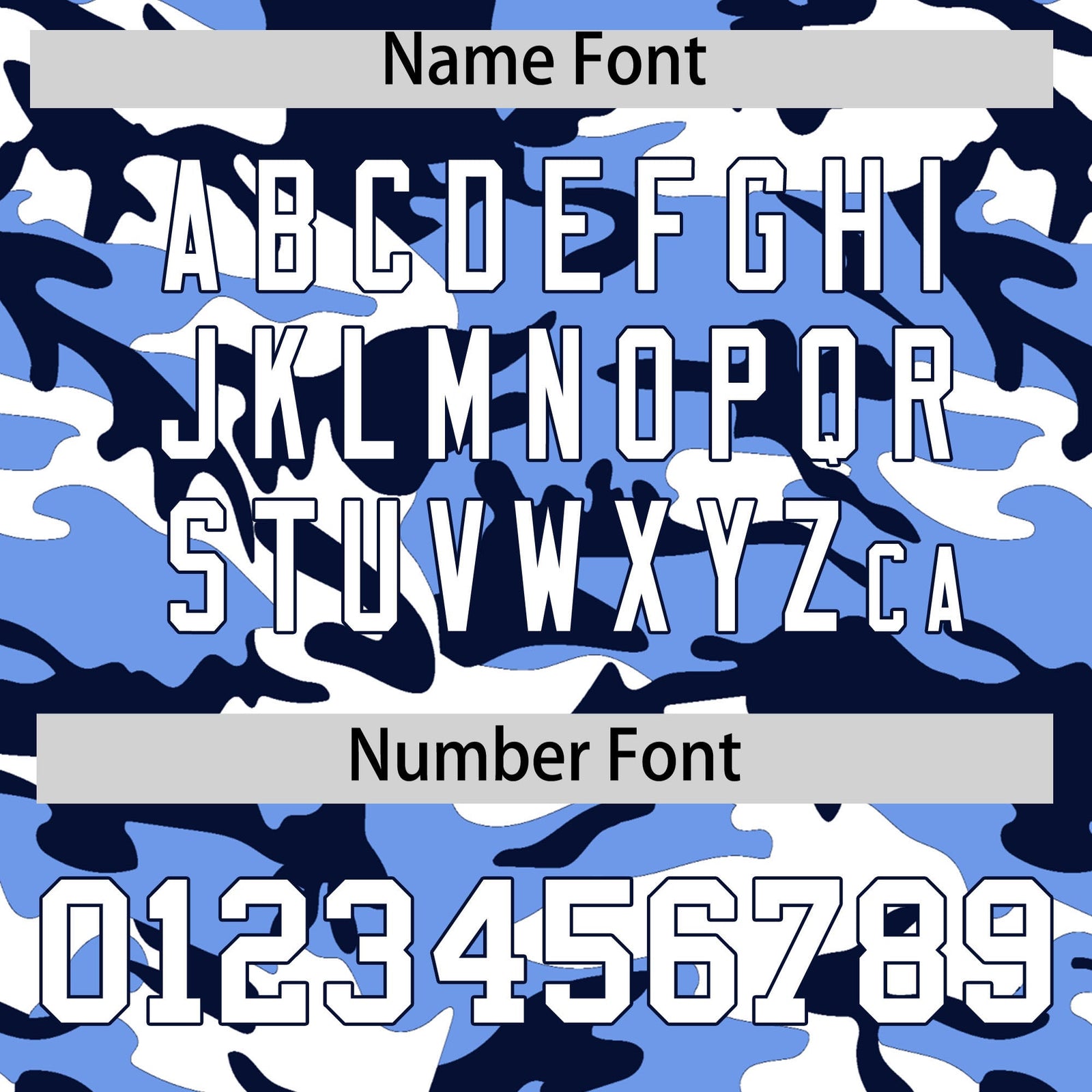 Custom Light Blue Navy White Camo Gradient Fashion Baseball Jersey | Perfect for Training,Sublimation Printed & Stitched,Add Name and Numbern,Perfect for Teams | KXKSHOP