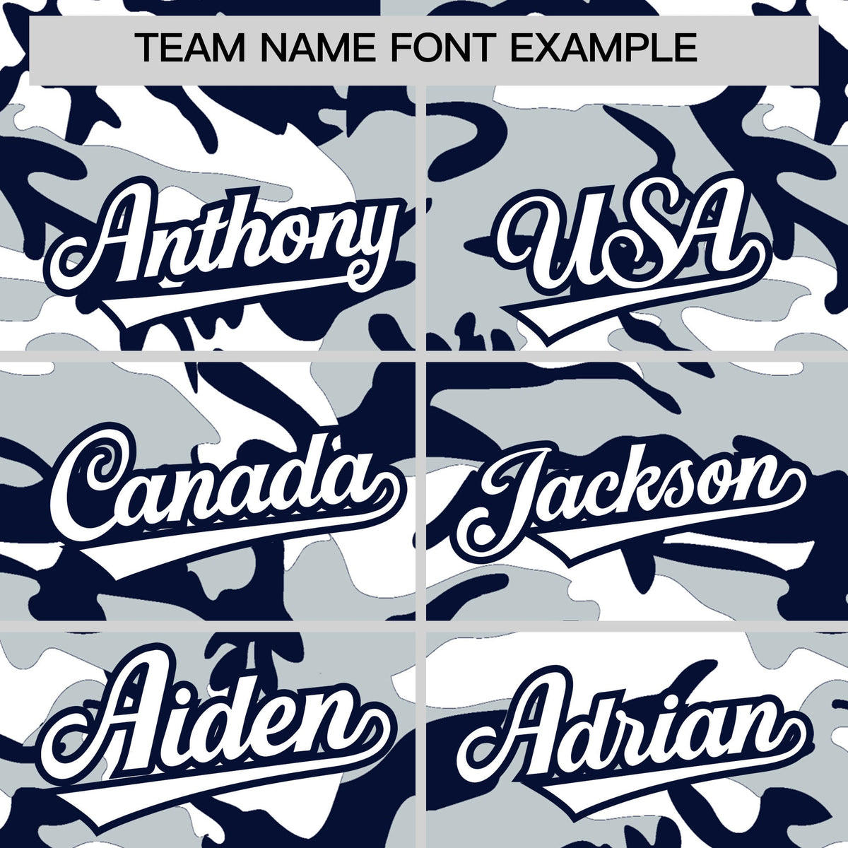 Custom Silver Navy White Camo Gradient Fashion Baseball Jersey | Perfect for Training,Sublimation Printed &amp; Stitched,Add Name and Numbern,Perfect for Teams | KXKSHOP