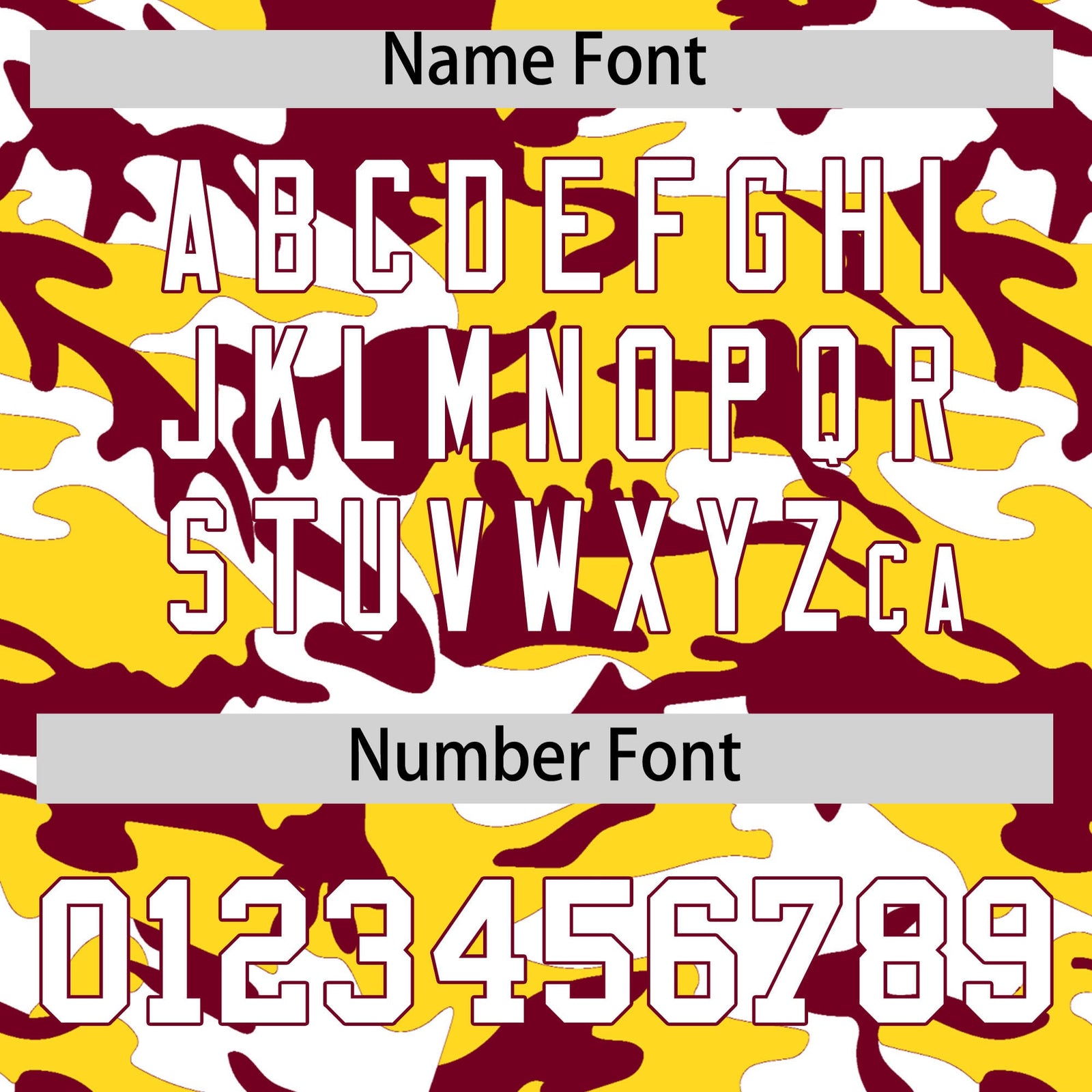 Custom Crimson Gold White Camo Gradient Fashion Baseball Jersey | Perfect for Training,Sublimation Printed & Stitched,Add Name and Numbern,Perfect for Teams | KXKSHOP