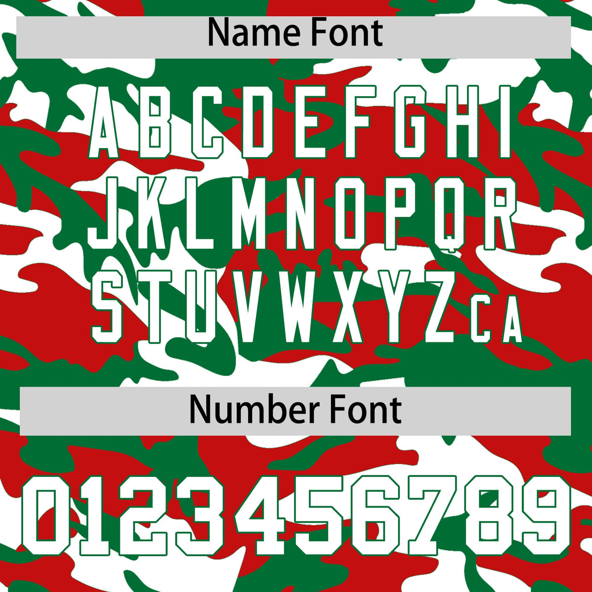 Custom Red Kelly Green White Camo Gradient Fashion Baseball Jersey | Perfect for Training,Sublimation Printed &amp; Stitched,Add Name and Numbern,Perfect for Teams | KXKSHOP
