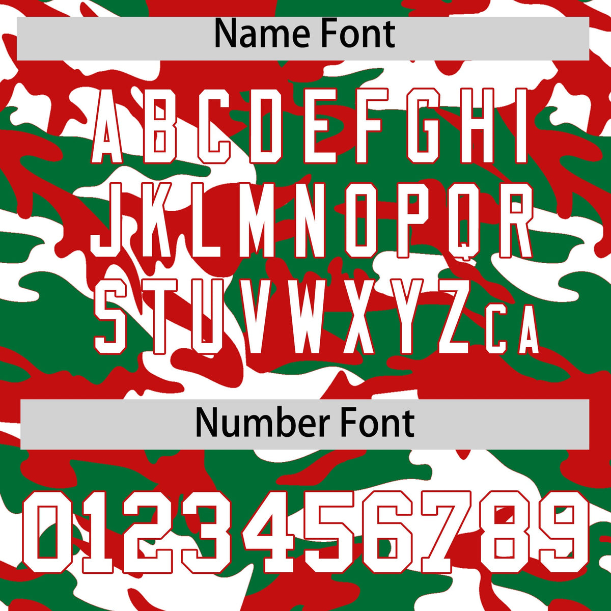 Custom Kelly Green Red White Camo Gradient Fashion Baseball Jersey | Perfect for Training,Sublimation Printed &amp; Stitched,Add Name and Numbern,Perfect for Teams | KXKSHOP
