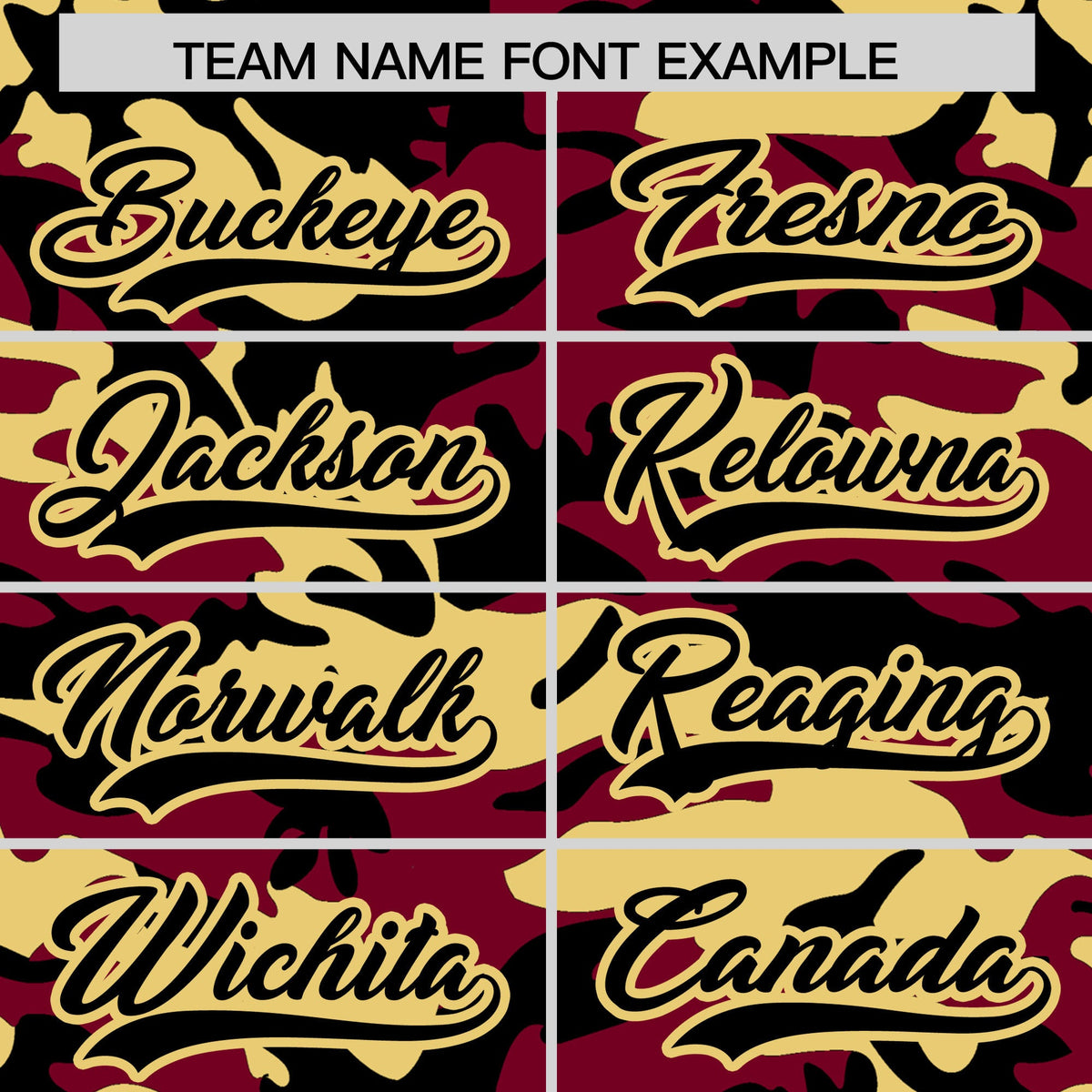 Custom Khaki Crimson Black Camo Gradient Fashion Baseball Jersey | Perfect for Training,Sublimation Printed &amp; Stitched,Add Name and Numbern,Perfect for Teams | KXKSHOP