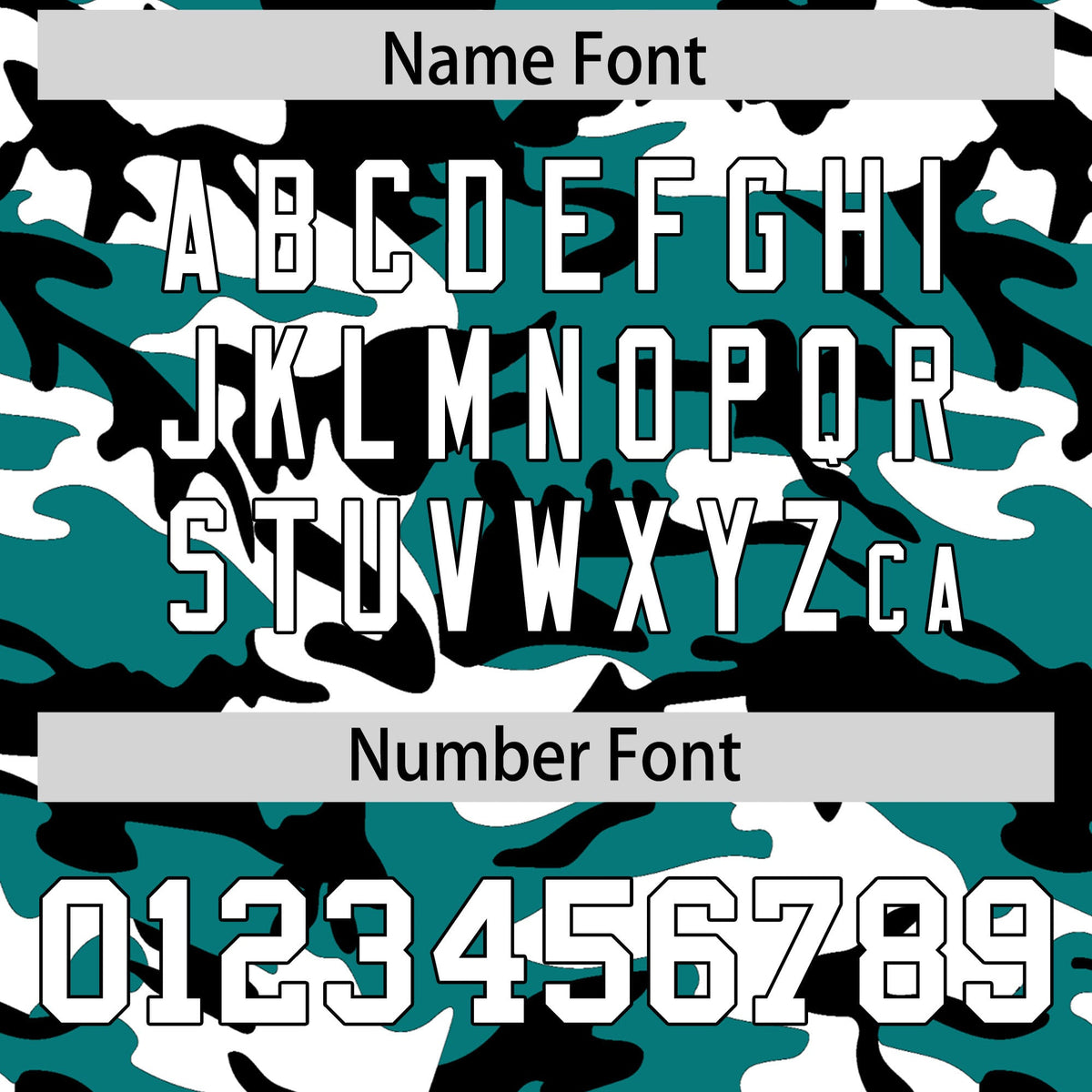 Custom Teal Black White Camo Gradient Fashion Baseball Jersey | Perfect for Training,Sublimation Printed &amp; Stitched,Add Name and Numbern,Perfect for Teams | KXKSHOP