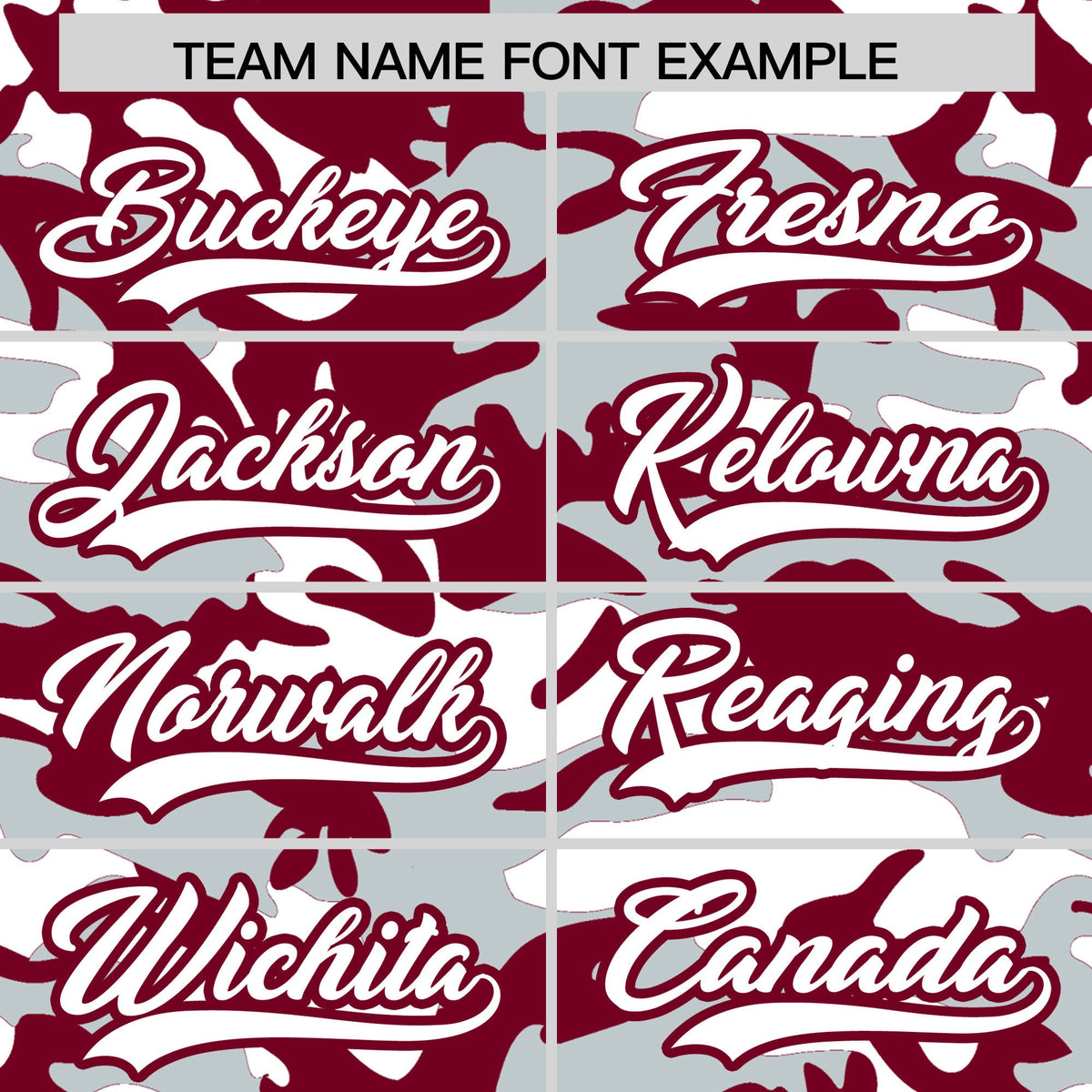 Custom Silver Crimson White Camo Gradient Fashion Baseball Jersey | Perfect for Training,Sublimation Printed &amp; Stitched,Add Name and Numbern,Perfect for Teams | KXKSHOP