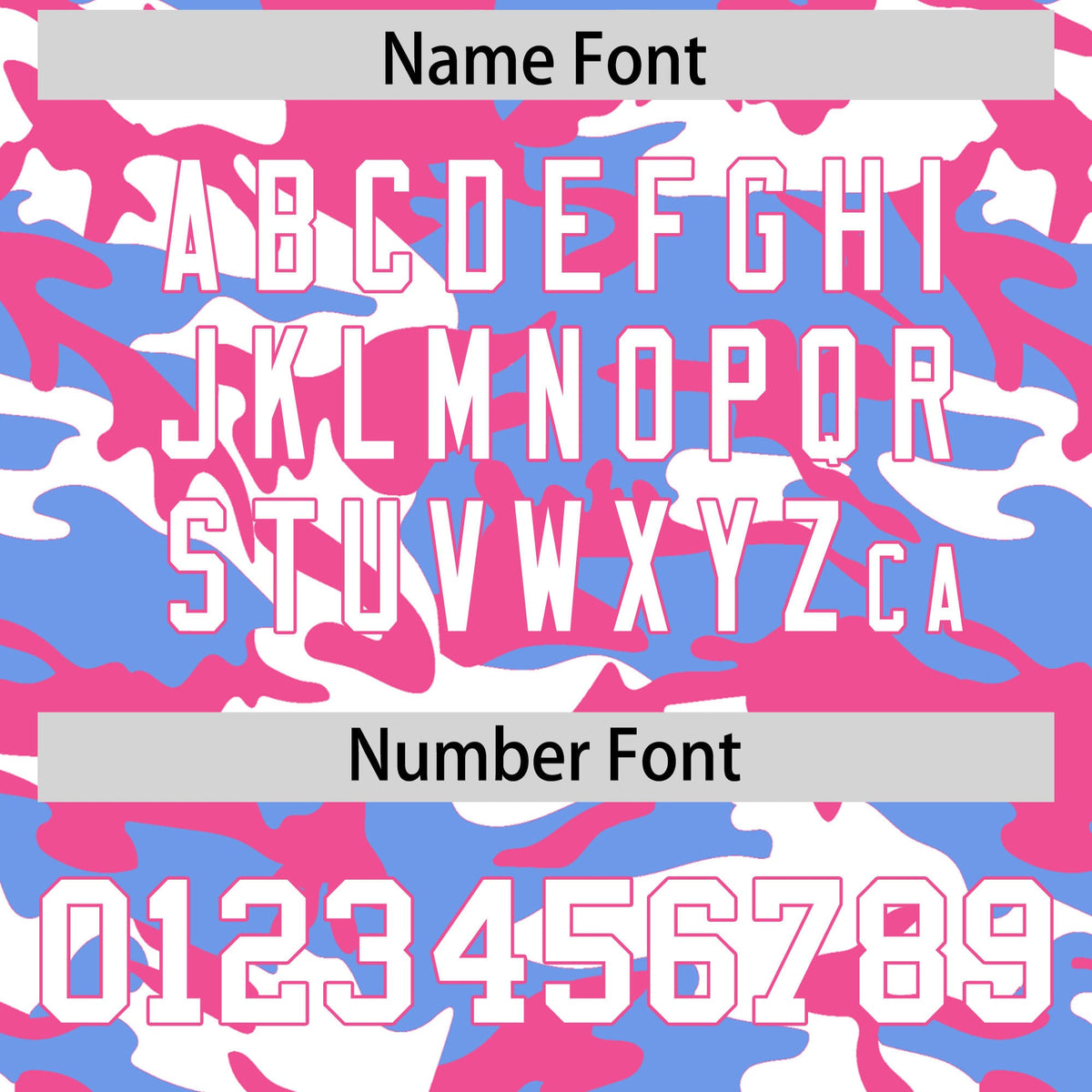 Custom Light Blue Pink White Camo Gradient Fashion Baseball Jersey | Perfect for Training,Sublimation Printed &amp; Stitched,Add Name and Numbern,Perfect for Teams | KXKSHOP