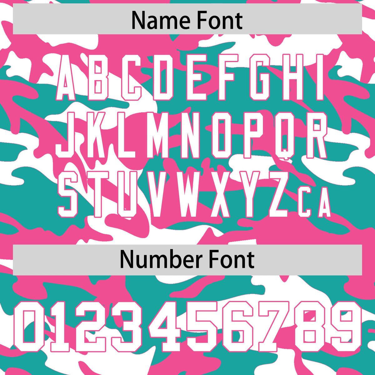 Custom Aqua White Pink Camo Gradient Fashion Baseball Jersey | Perfect for Training,Sublimation Printed &amp; Stitched,Add Name and Numbern,Perfect for Teams | KXKSHOP