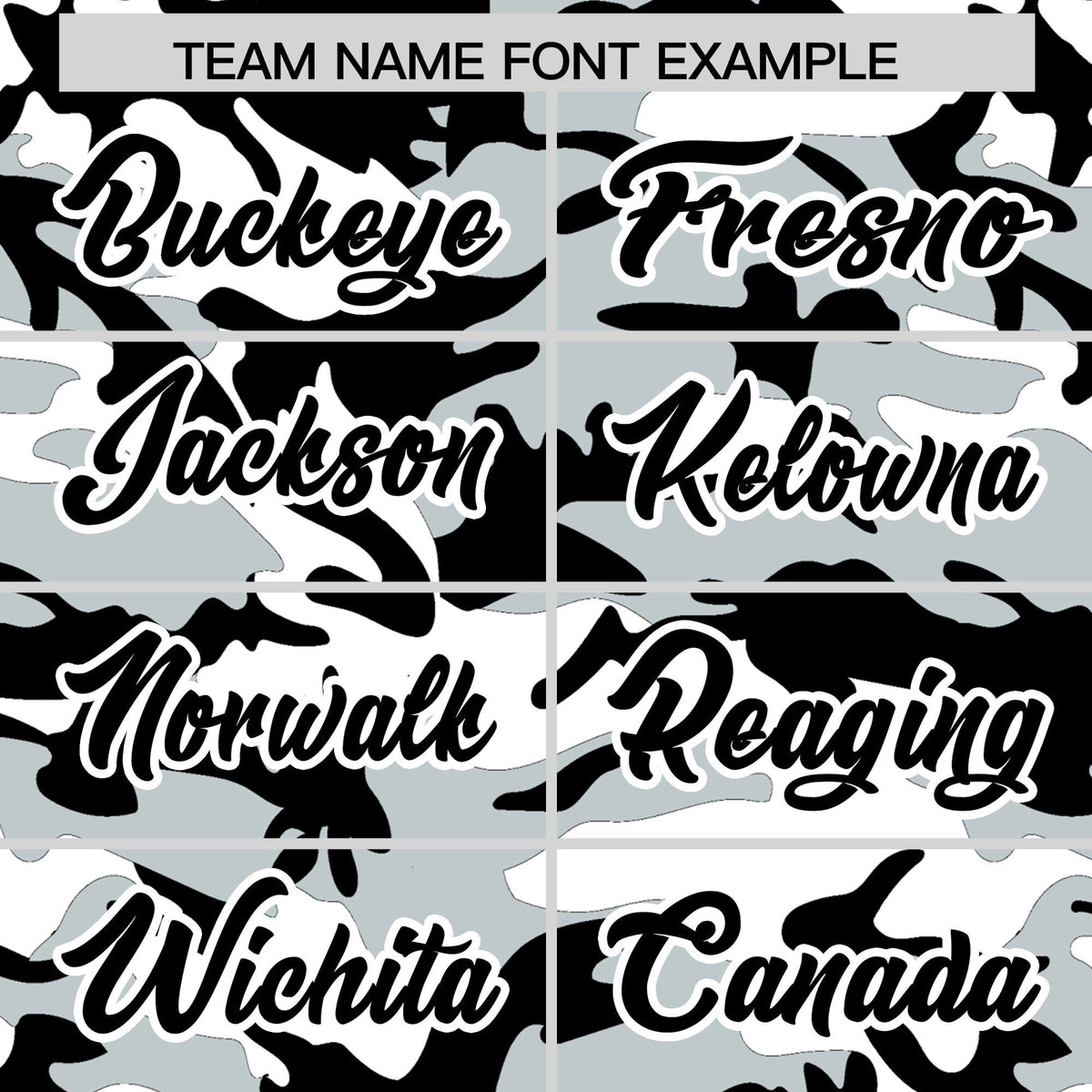 Custom Black Silver White Camo Gradient Fashion Baseball Jersey | Perfect for Training,Sublimation Printed &amp; Stitched,Add Name and Numbern,Perfect for Teams | KXKSHOP