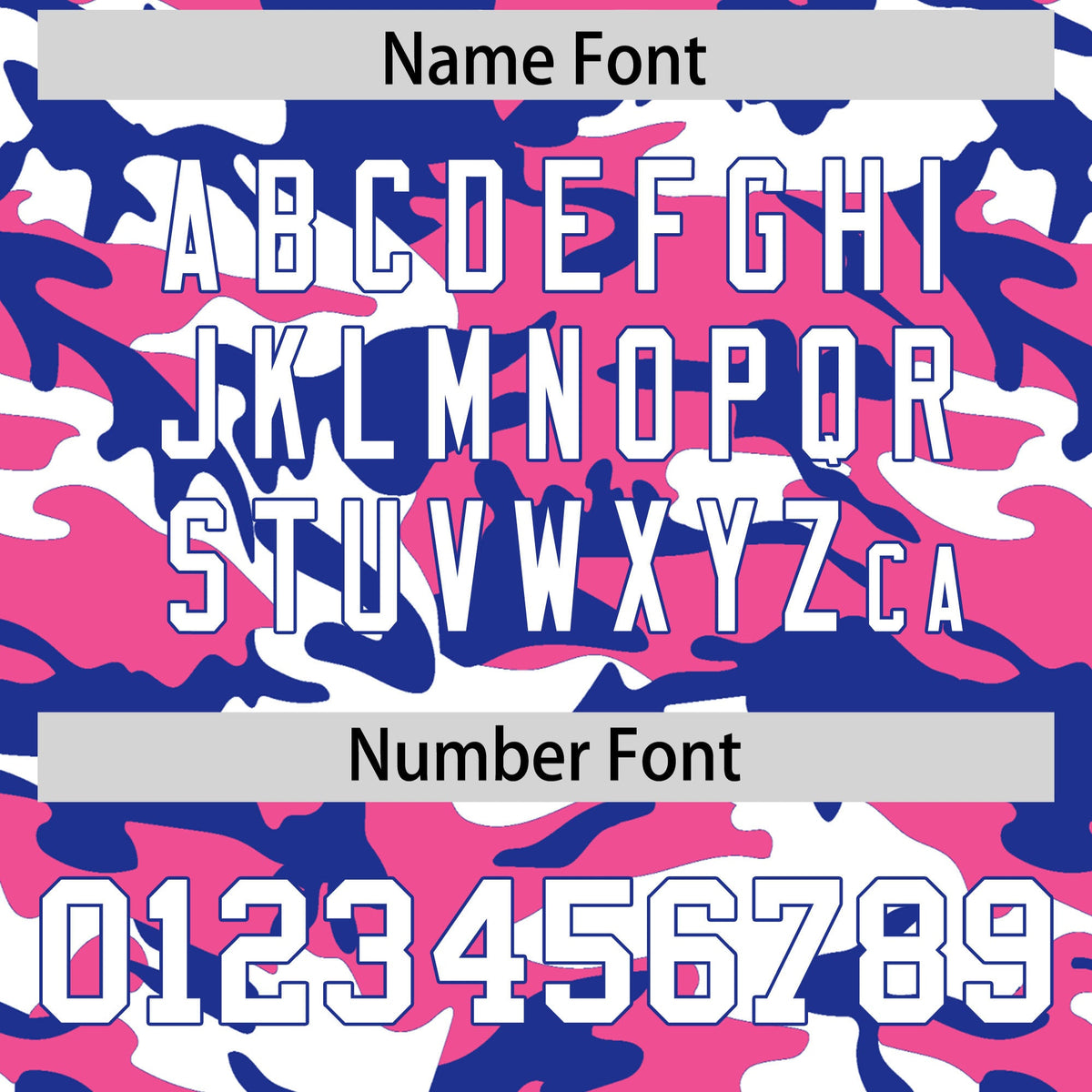 Custom Pink Royal Blue White Camo Gradient Fashion Baseball Jersey | Perfect for Training,Sublimation Printed &amp; Stitched,Add Name and Numbern,Perfect for Teams | KXKSHOP