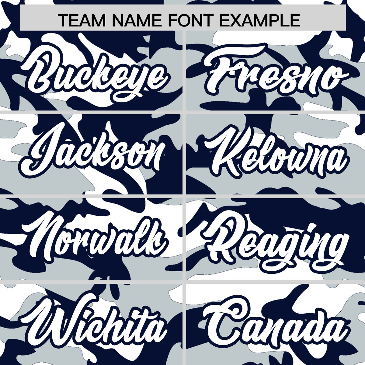 Custom Silver Navy White Camo Gradient Fashion Baseball Jersey | Perfect for Training,Sublimation Printed &amp; Stitched,Add Name and Numbern,Perfect for Teams | KXKSHOP