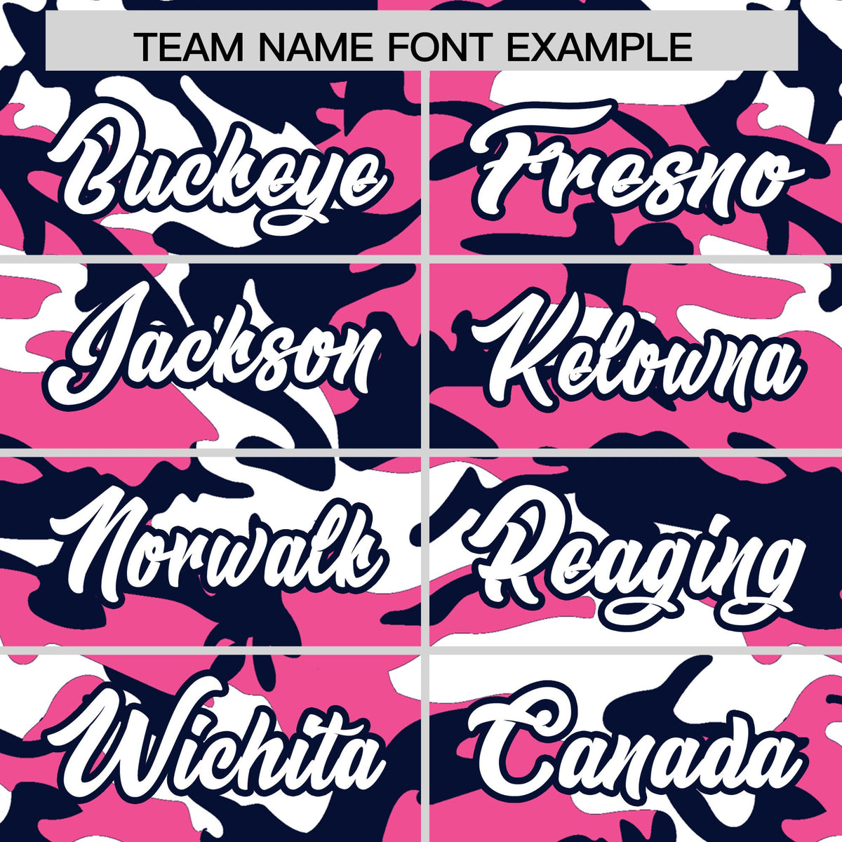 Custom Pink Navy White Camo Gradient Fashion Baseball Jersey | Perfect for Training,Sublimation Printed &amp; Stitched,Add Name and Numbern,Perfect for Teams | KXKSHOP