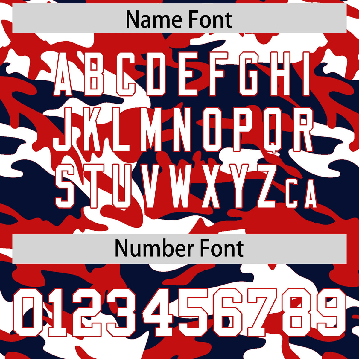 Custom Red Navy White Camo Gradient Fashion Baseball Jersey | Perfect for Training,Sublimation Printed &amp; Stitched,Add Name and Numbern,Perfect for Teams | KXKSHOP