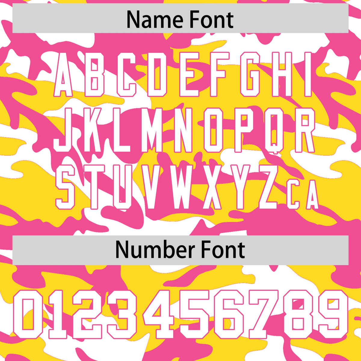 Custom Gold Pink White Camo Gradient Fashion Baseball Jersey | Perfect for Training,Sublimation Printed &amp; Stitched,Add Name and Numbern,Perfect for Teams | KXKSHOP