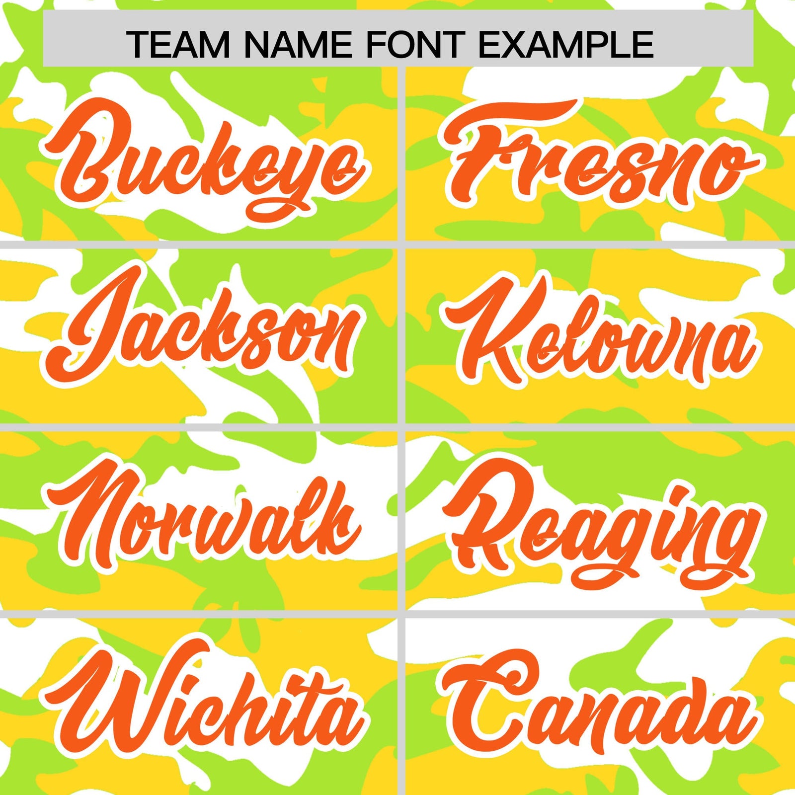 Custom Neon Green Gold White Camo Gradient Fashion Baseball Jersey | Perfect for Training,Sublimation Printed & Stitched,Add Name and Numbern,Perfect for Teams | KXKSHOP