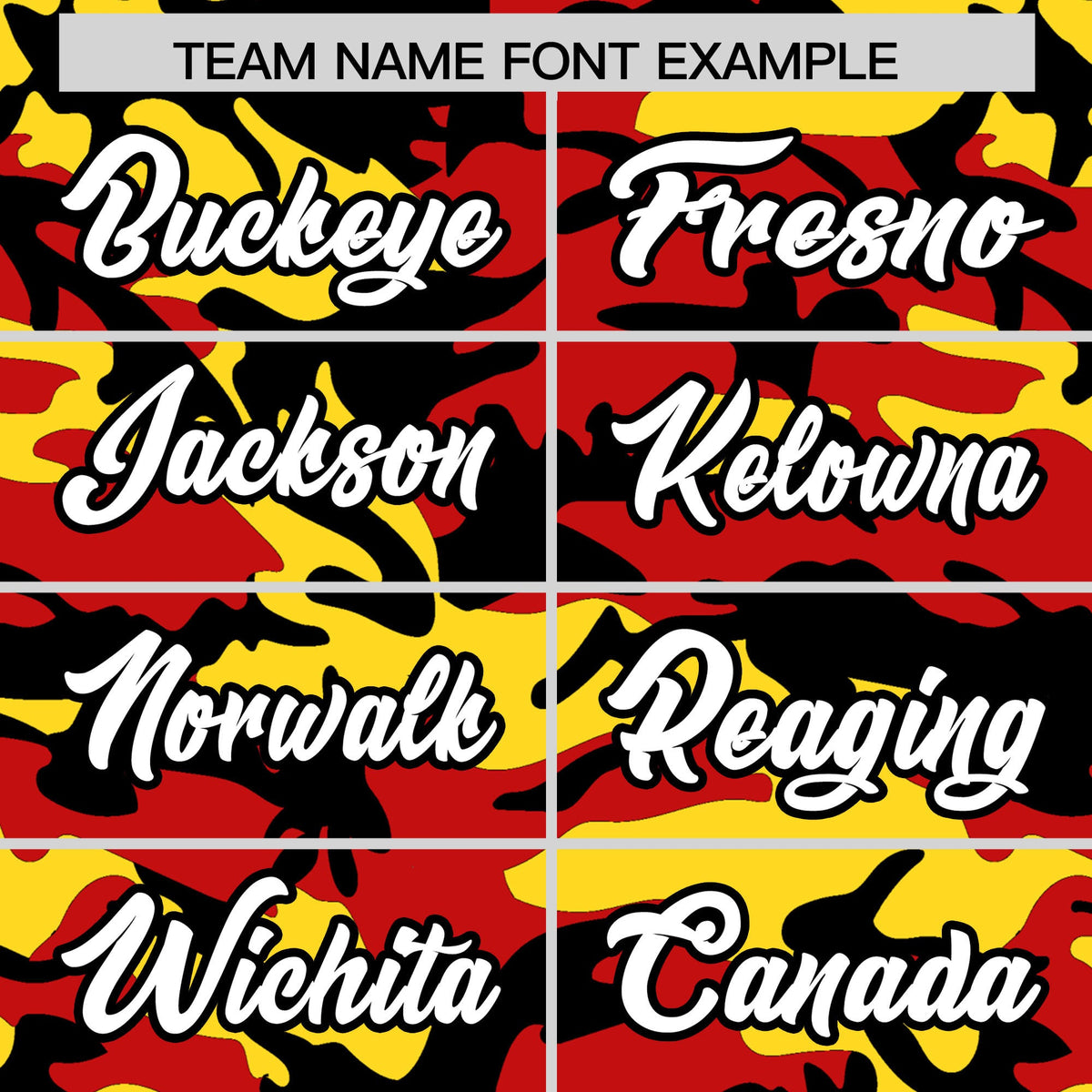 Custom Red Gold Black Camo Gradient Fashion Baseball Jersey | Perfect for Training,Sublimation Printed &amp; Stitched,Add Name and Numbern,Perfect for Teams | KXKSHOP