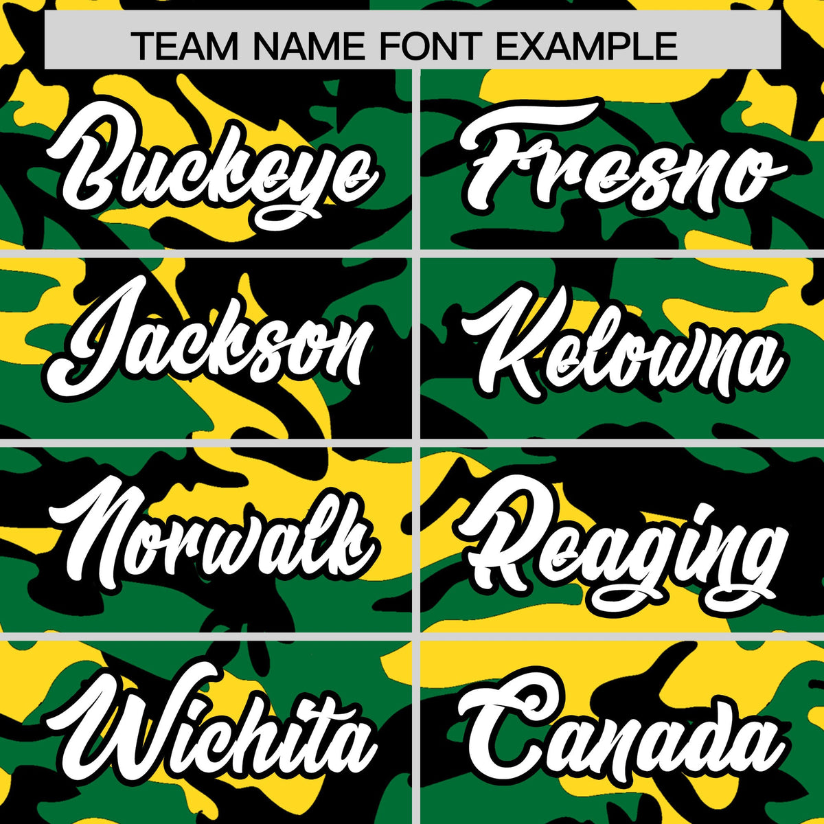 Custom Kelly Green Gold Black Camo Gradient Fashion Baseball Jersey | Perfect for Training,Sublimation Printed &amp; Stitched,Add Name and Numbern,Perfect for Teams | KXKSHOP