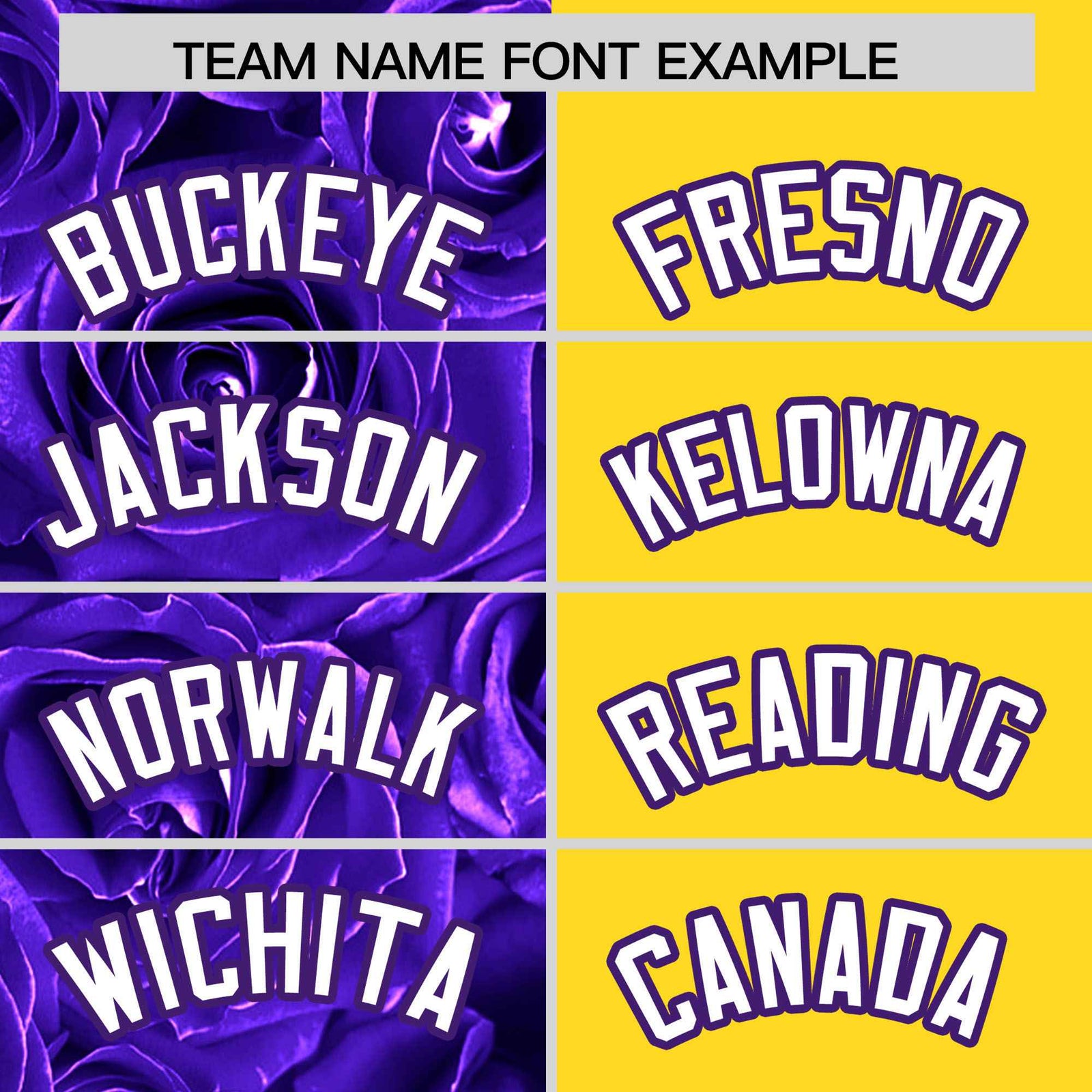 Custom Purple Gold Split Rose Print Authentic Baseball Jersey