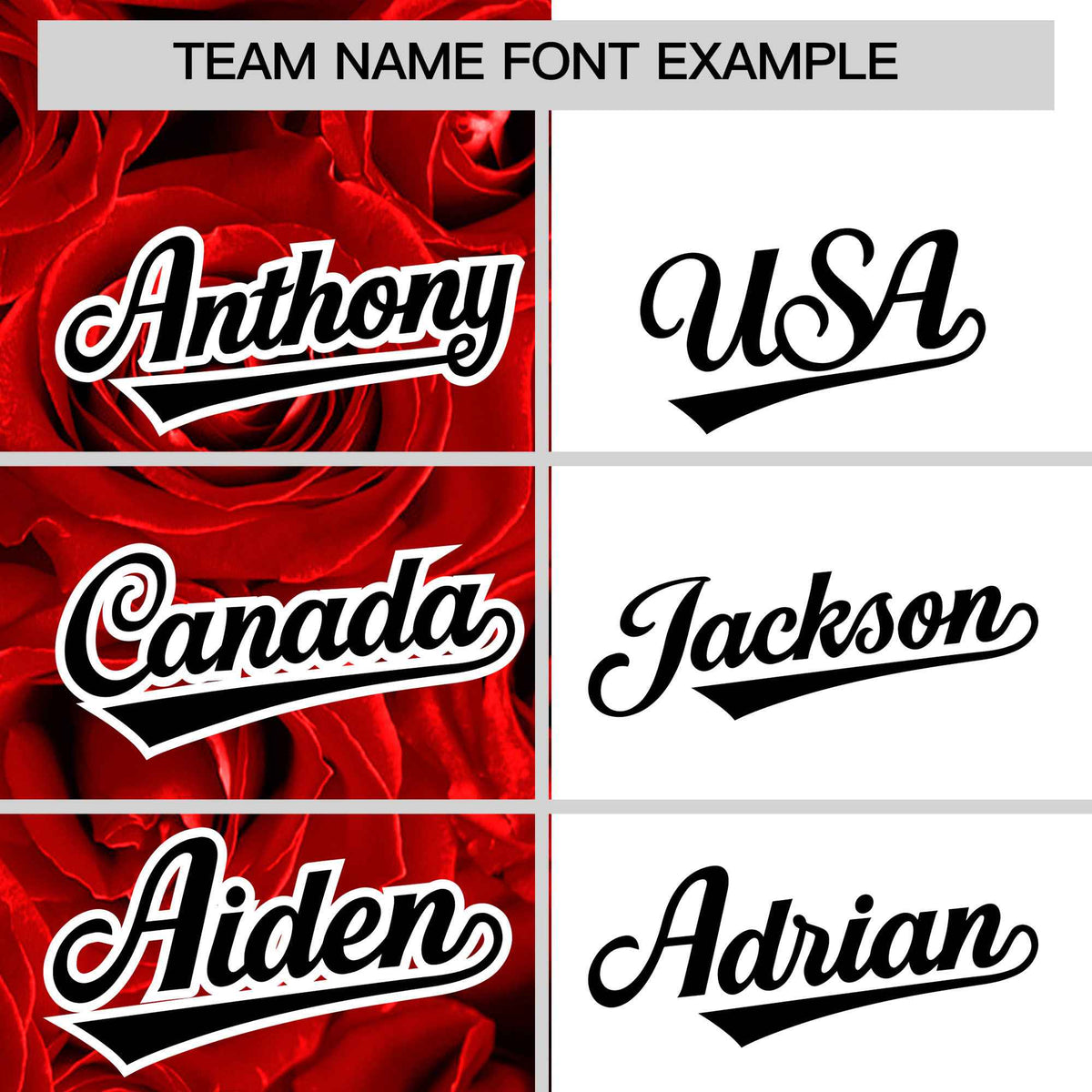 Custom Red White Split Rose Print Authentic Baseball Jersey