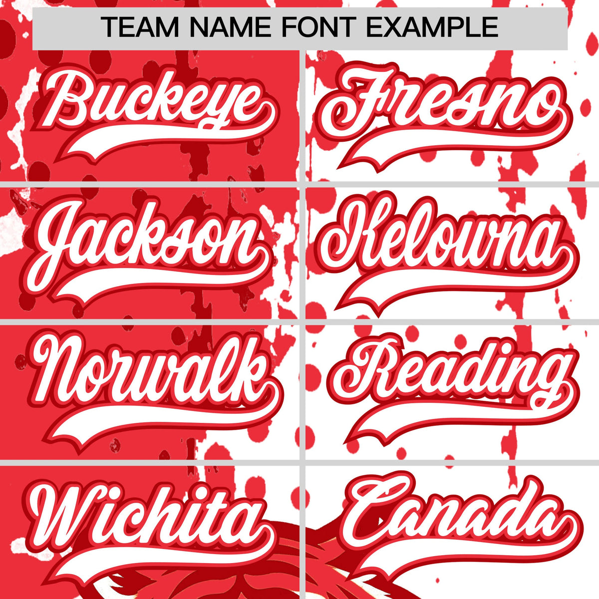Custom White Red Light Red Full-Snap Graffiti Pattern Tiger Graffiti Jersey Baseball Jersey| KXKSHOP