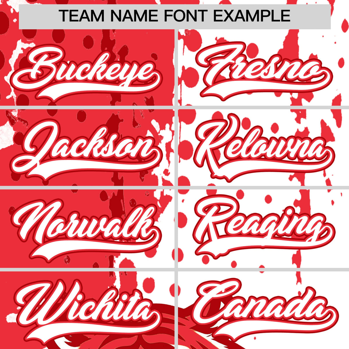 Custom White Red Light Red Full-Snap Graffiti Pattern Tiger Graffiti Jersey Baseball Jersey| KXKSHOP