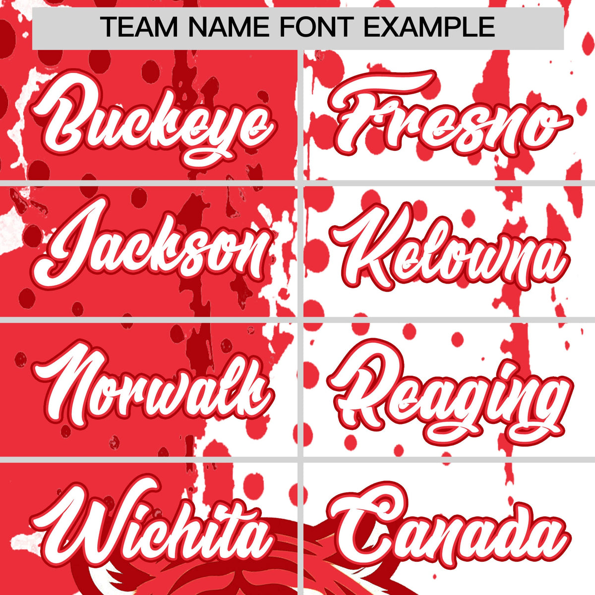Custom White Red Light Red Full-Snap Graffiti Pattern Tiger Graffiti Jersey Baseball Jersey| KXKSHOP