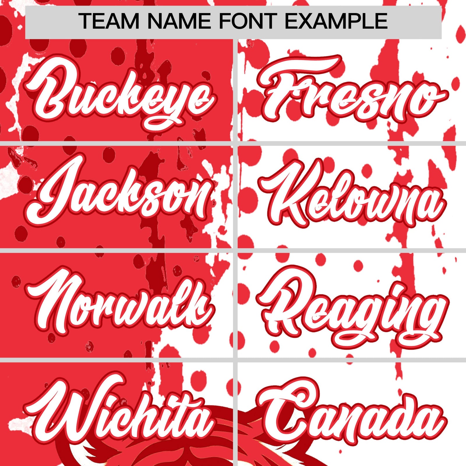 Custom White Red Light Red Full-Snap Graffiti Pattern Tiger Graffiti Jersey Baseball Jersey| KXKSHOP