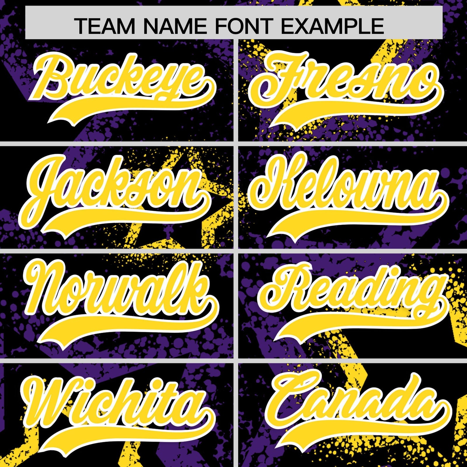 Custom Black Gold White Star-Shaped Ink Texture Graffiti Pattern Baseball Jersey | Sublimation Printed & Stitched,Add Name and Numbern,Perfect for Parties,Perfect for Training | KXKSHOP