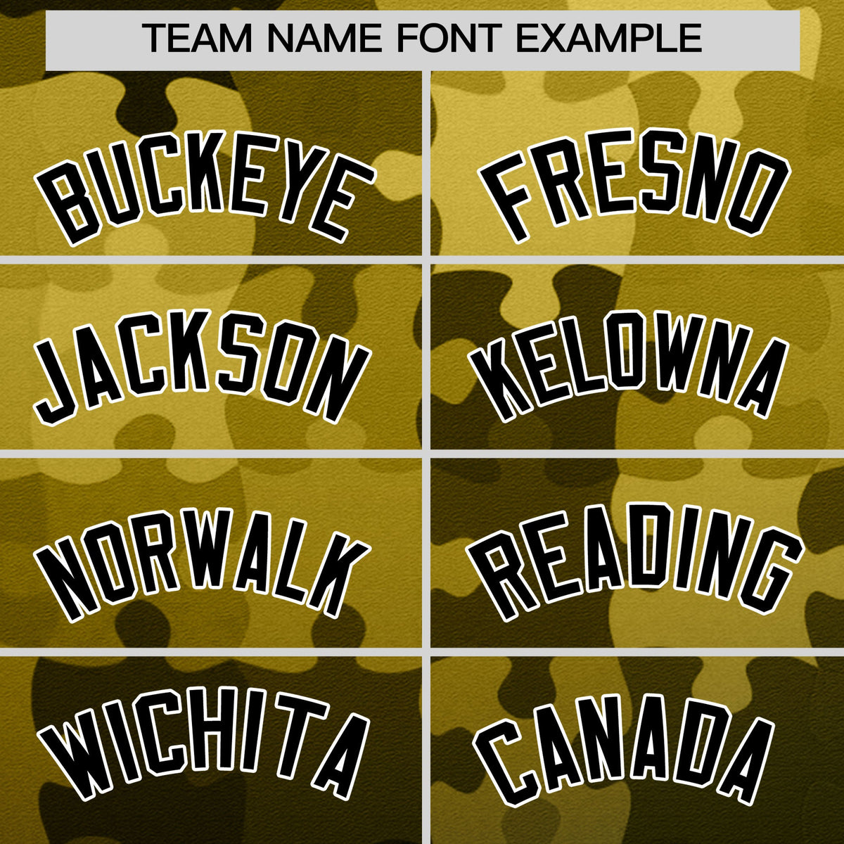 Custom Old Gold White Black Puzzle Elements Baseball Jersey | Sublimation Printed & Stitched,Add Name and Numbern,Perfect for Teams | KXKSHOP