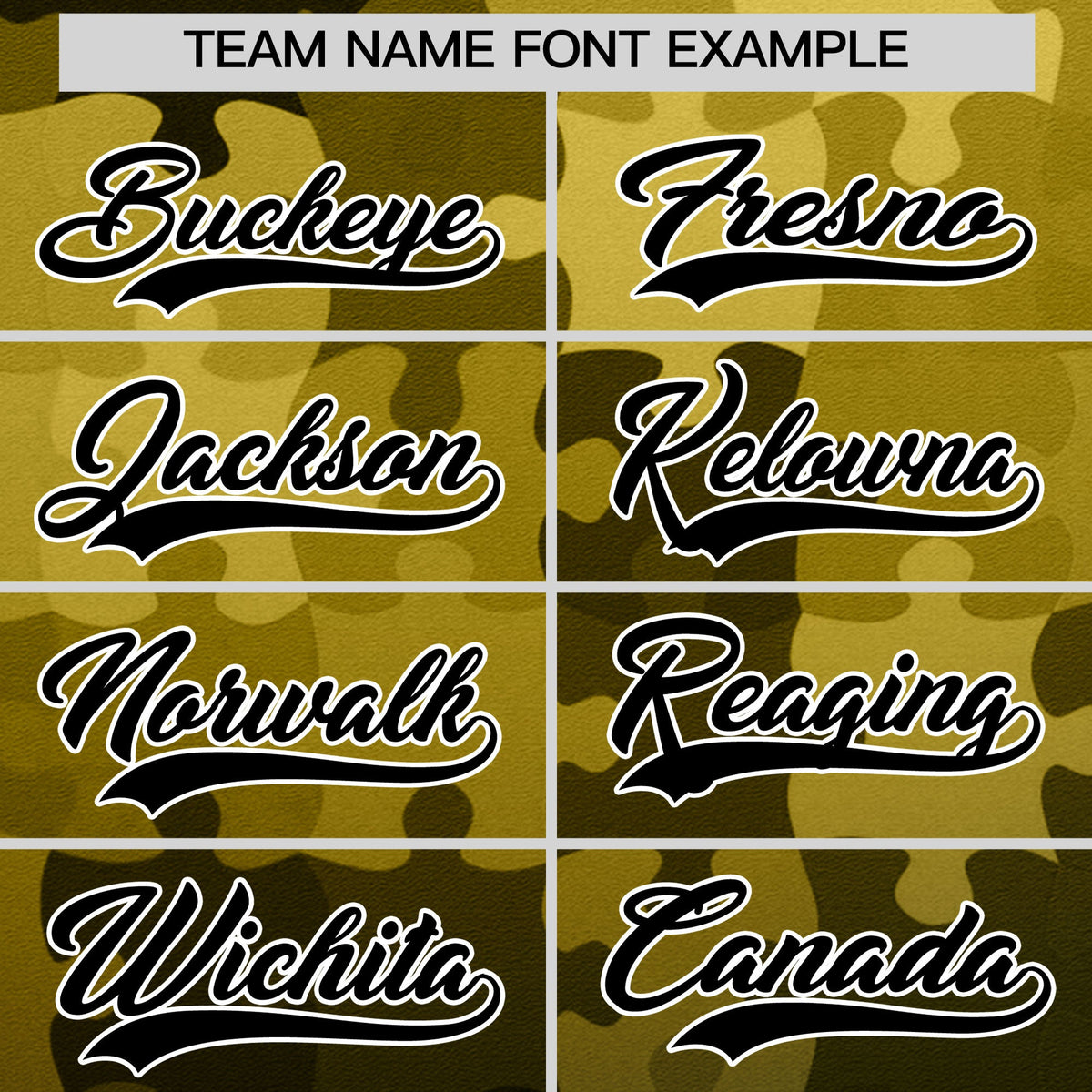 Custom Old Gold White Black Puzzle Elements Baseball Jersey | Sublimation Printed & Stitched,Add Name and Numbern,Perfect for Teams | KXKSHOP
