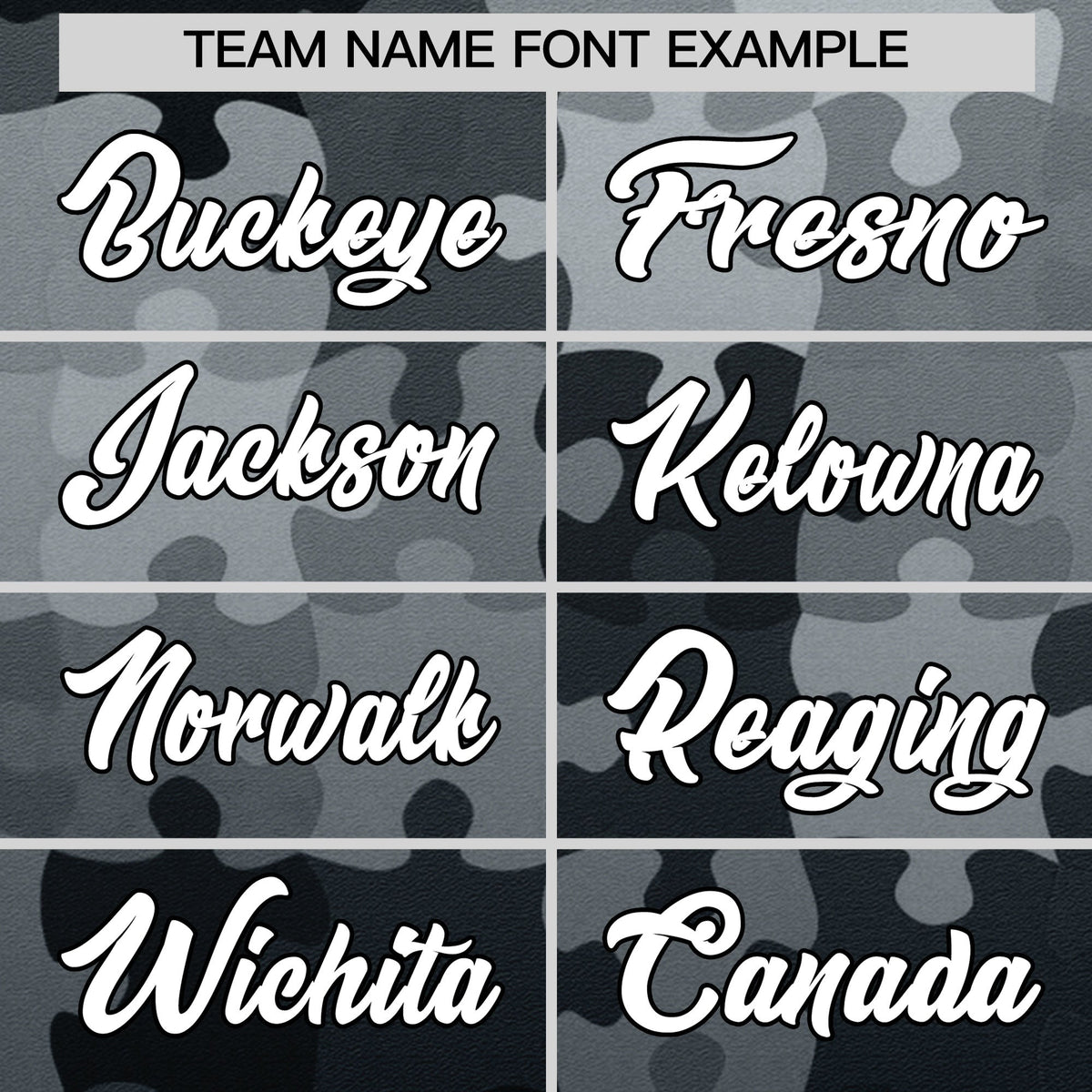 Custom Black White Puzzle Elements Baseball Jersey | Sublimation Printed & Stitched,Add Name and Numbern,Perfect for Teams | KXKSHOP