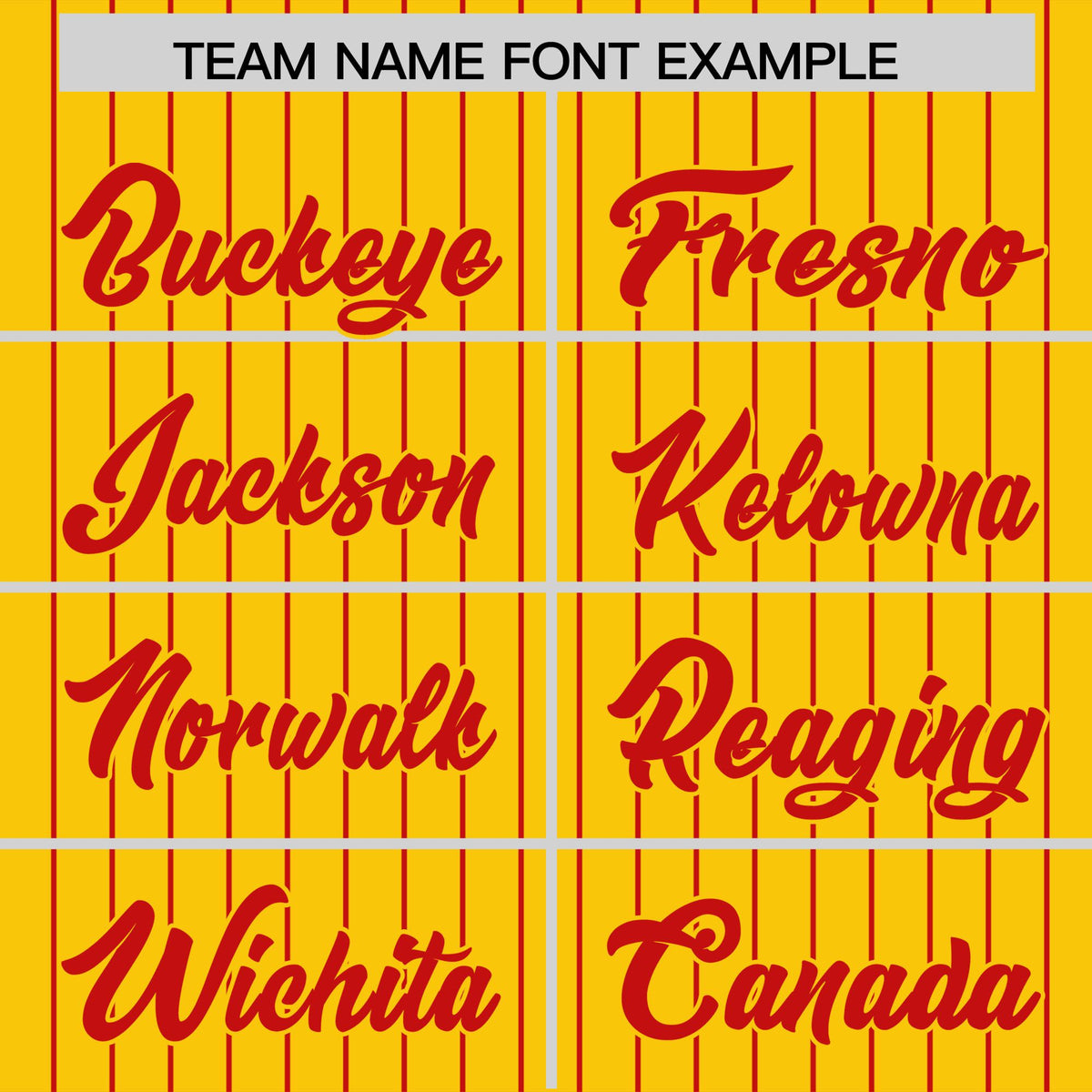 Custom Gold Red Pinstripe Personalized Two-Tone Authentic Baseball Jersey