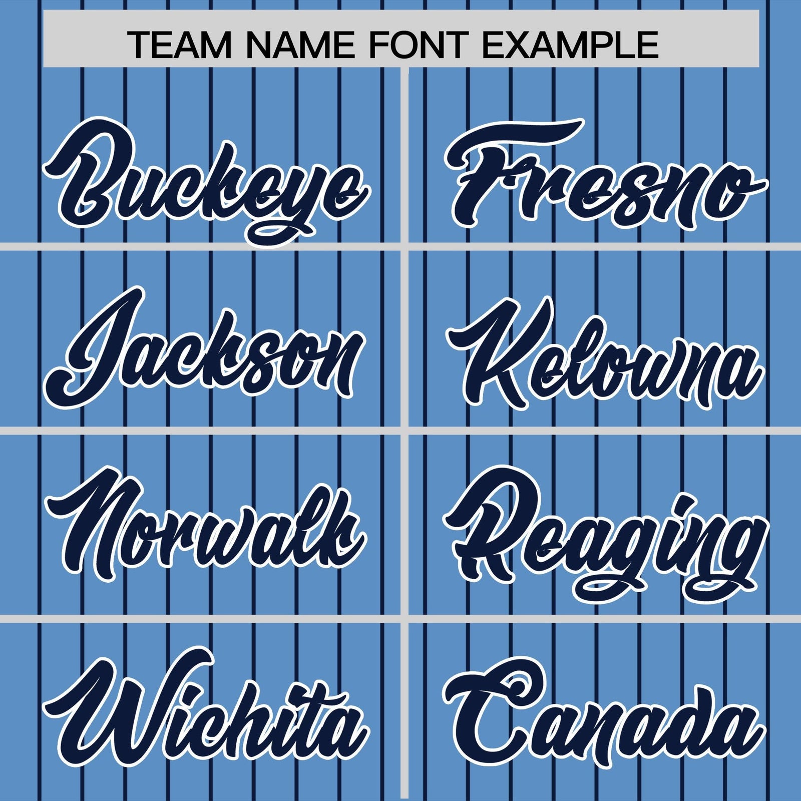 Custom Light Blue Navy Pinstripe Personalized Two-Tone Authentic Baseball Jersey