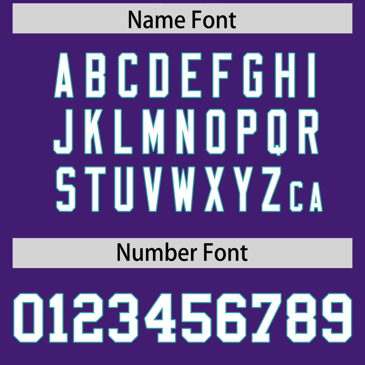 Custom Purple Aqua Personalized Color Block Authentic Baseball jersey