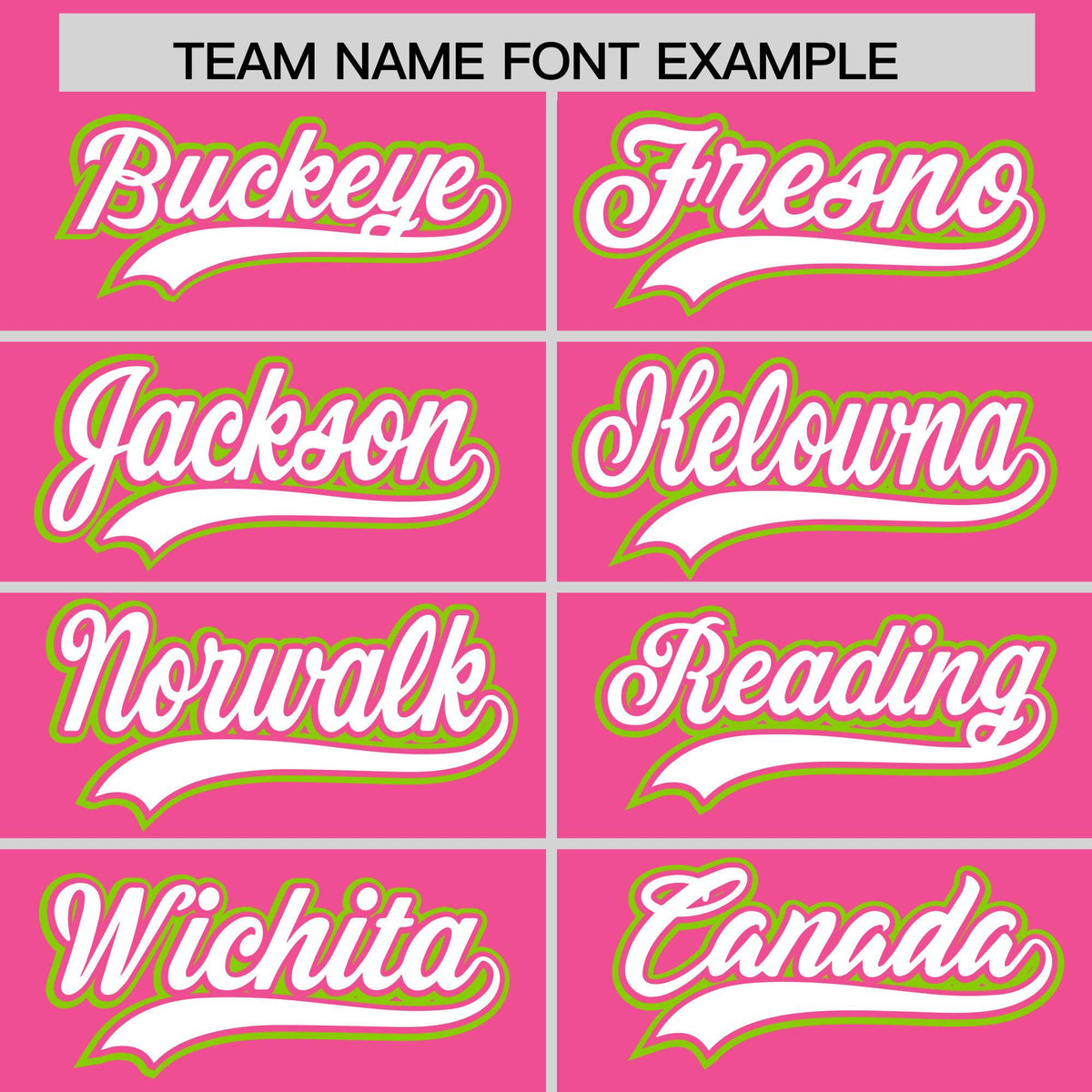 Custom Pink Neon Green Personalized Color Block Authentic Baseball jersey