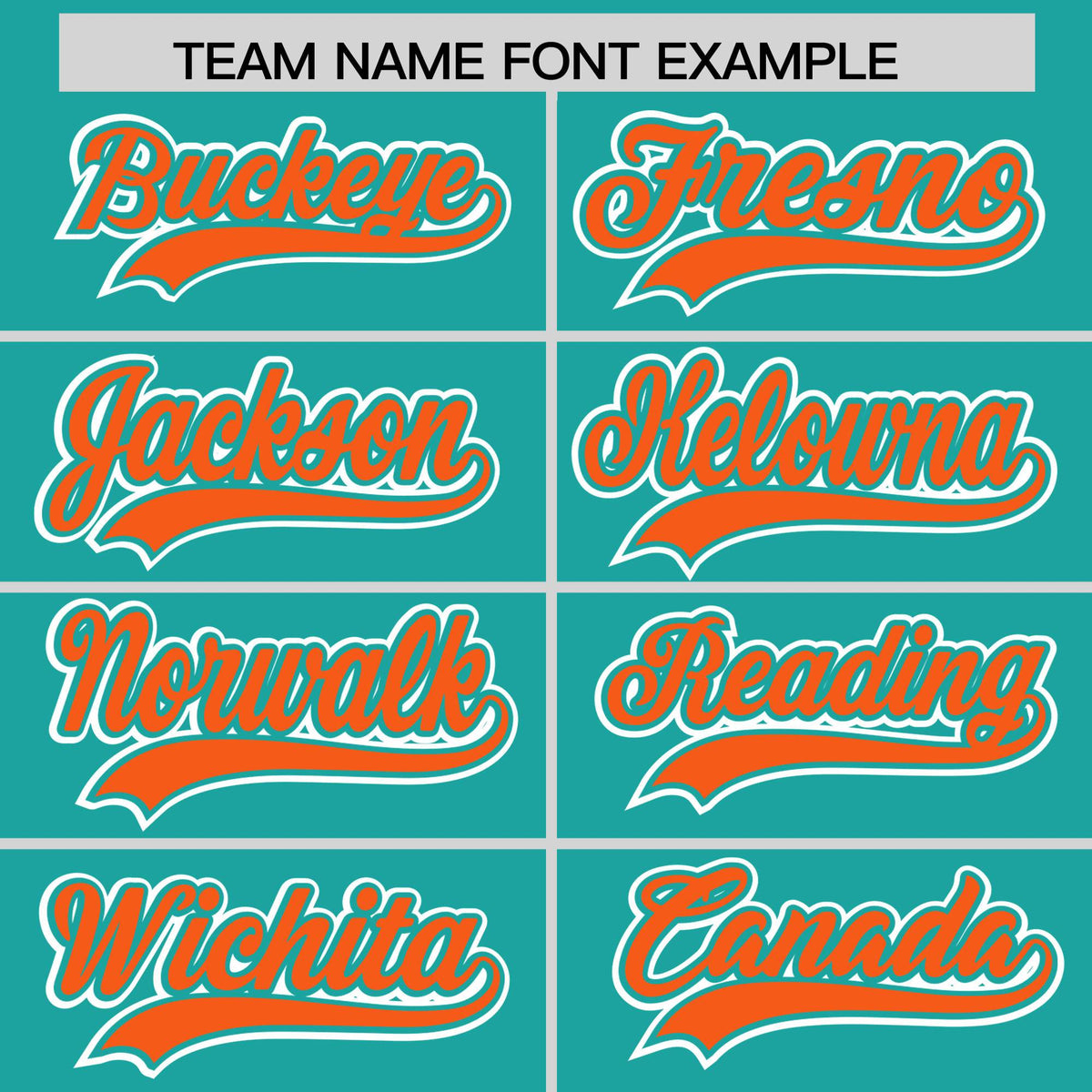 Custom Aqua Orange Personalized Color Block Authentic Baseball jersey
