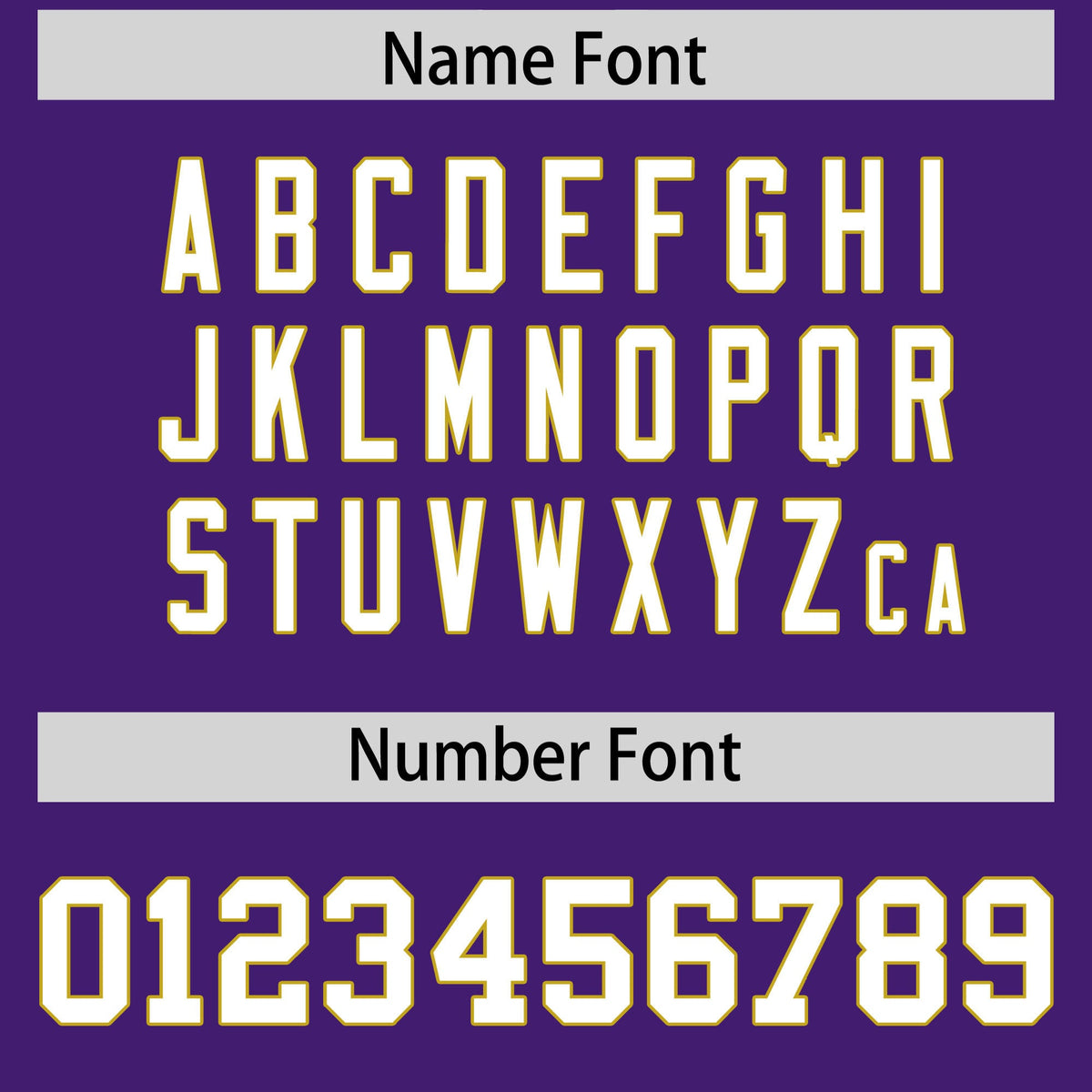 Custom Purple Old Gold Personalized Color Block Authentic Baseball jersey