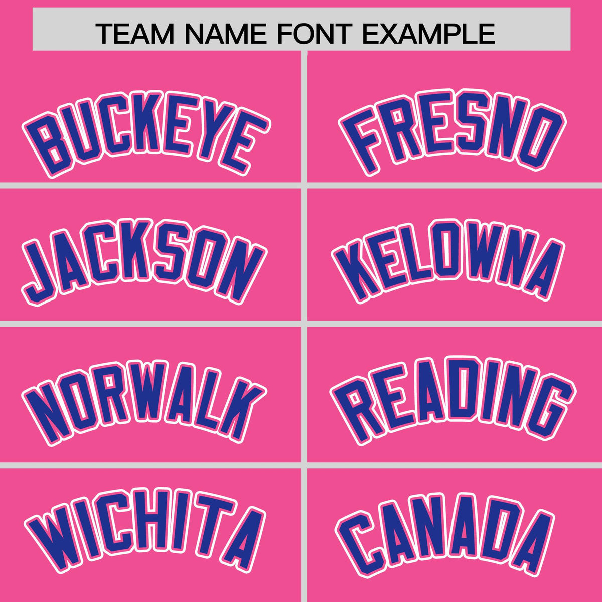 Custom Pink Royal Personalized Color Block Authentic Baseball jersey
